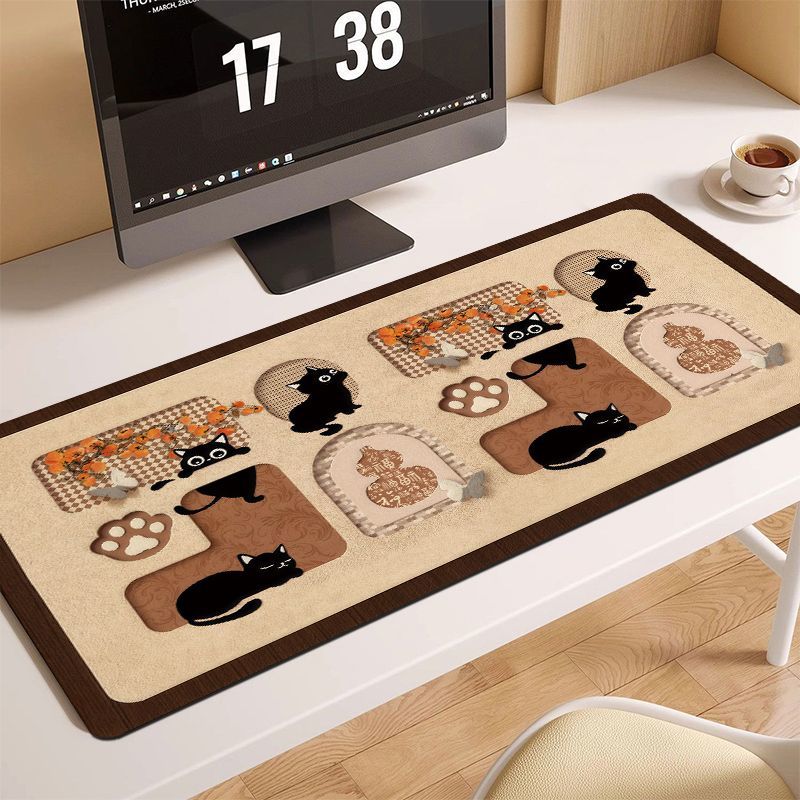 Meow Meow Desk Mat / Mouse Pad / Office Computer Mouse Pad / Extra-Large Desk Mat for Students with Wrist Support / Computer Keyboard Mat 36*60cm
Meow Meow Desk Mat / Mouse Pad / Office Computer Mouse Pad / Extra-Large Desk Mat for Students with Wrist Support / Computer Keyboard Mat 36*60cm