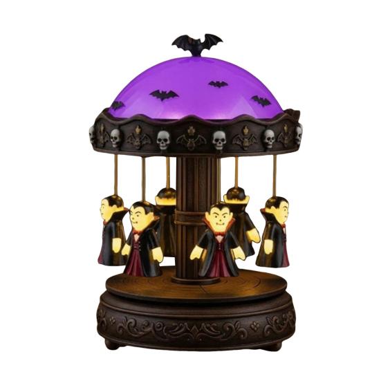 Ghost Carousel Light Halloween Ghost Night Light USB Rechargeable Spooky Reading Light Bedside B
Ghost Carousel Light Halloween Ghost Night Light USB Rechargeable Spooky Reading Light Bedside B