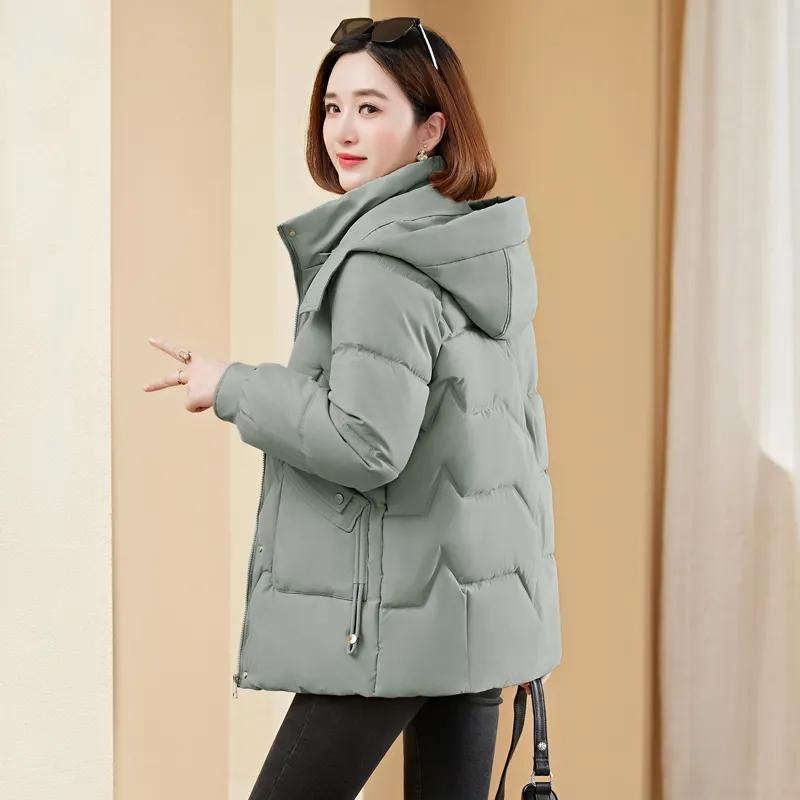 Cotton-padded Jacket Women s Straight-leg Simple and Versatile Down-padded Jacket Thickened Warm Padded Jacket XXXL зелений
Cotton-padded Jacket Women s Straight-leg Simple and Versatile Down-padded Jacket Thickened Warm Padded Jacket XXXL зелений