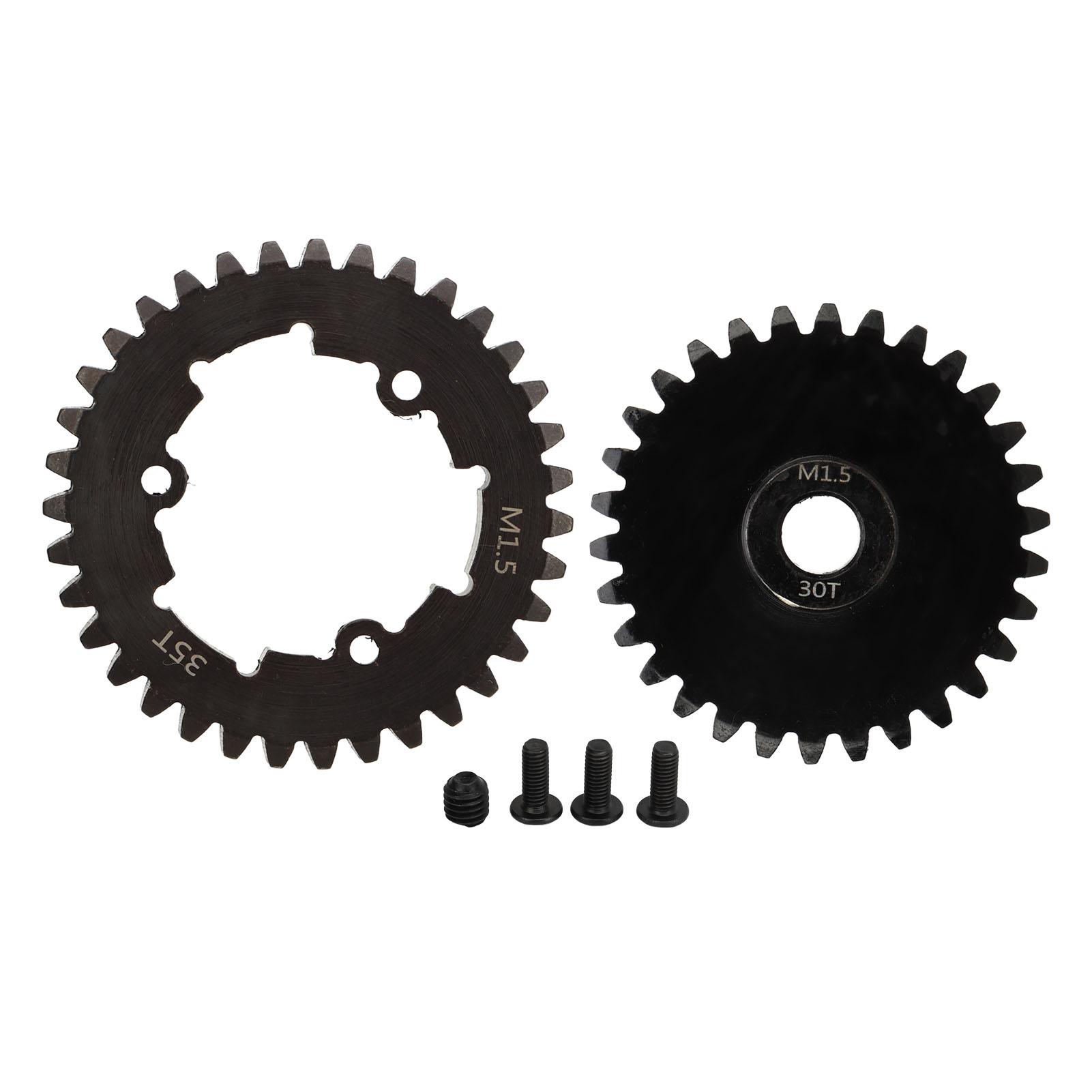 RC 35T Spur Gear Steel Wear Resistant Fine Workmanship M1.5 RC Spur Gear Pinion Set for TRAXXAS 15
RC 35T Spur Gear Steel Wear Resistant Fine Workmanship M1.5 RC Spur Gear Pinion Set for TRAXXAS 15