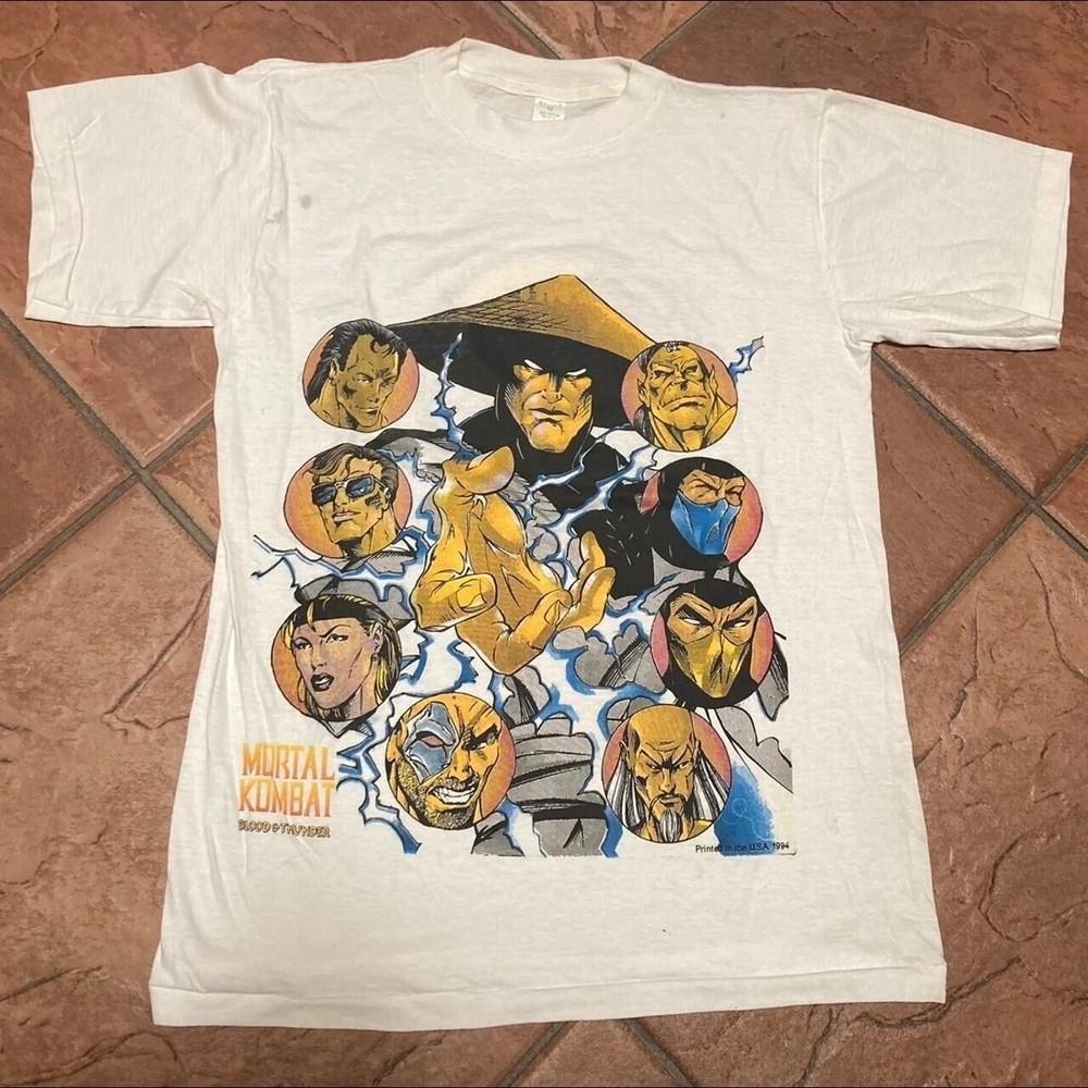 Remake Mortal kombat punk band tour short sleeve white classic shirt S5XL Unisex T-Shirt XL
Remake Mortal kombat punk band tour short sleeve white classic shirt S5XL Unisex T-Shirt XL