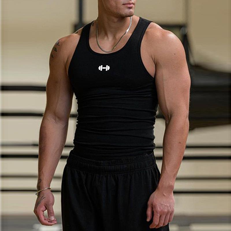 Muscleguys New Summer Gym Clothing Men s Sports Running Leisure Milk Silk Vest Dumbbel Printed Elastic Breathable Slim Fit Fitness Tank Top M чёрный
Muscleguys New Summer Gym Clothing Men s Sports Running Leisure Milk Silk Vest Dumbbel Printed Elastic Breathable Slim Fit Fitness Tank Top M чёрный