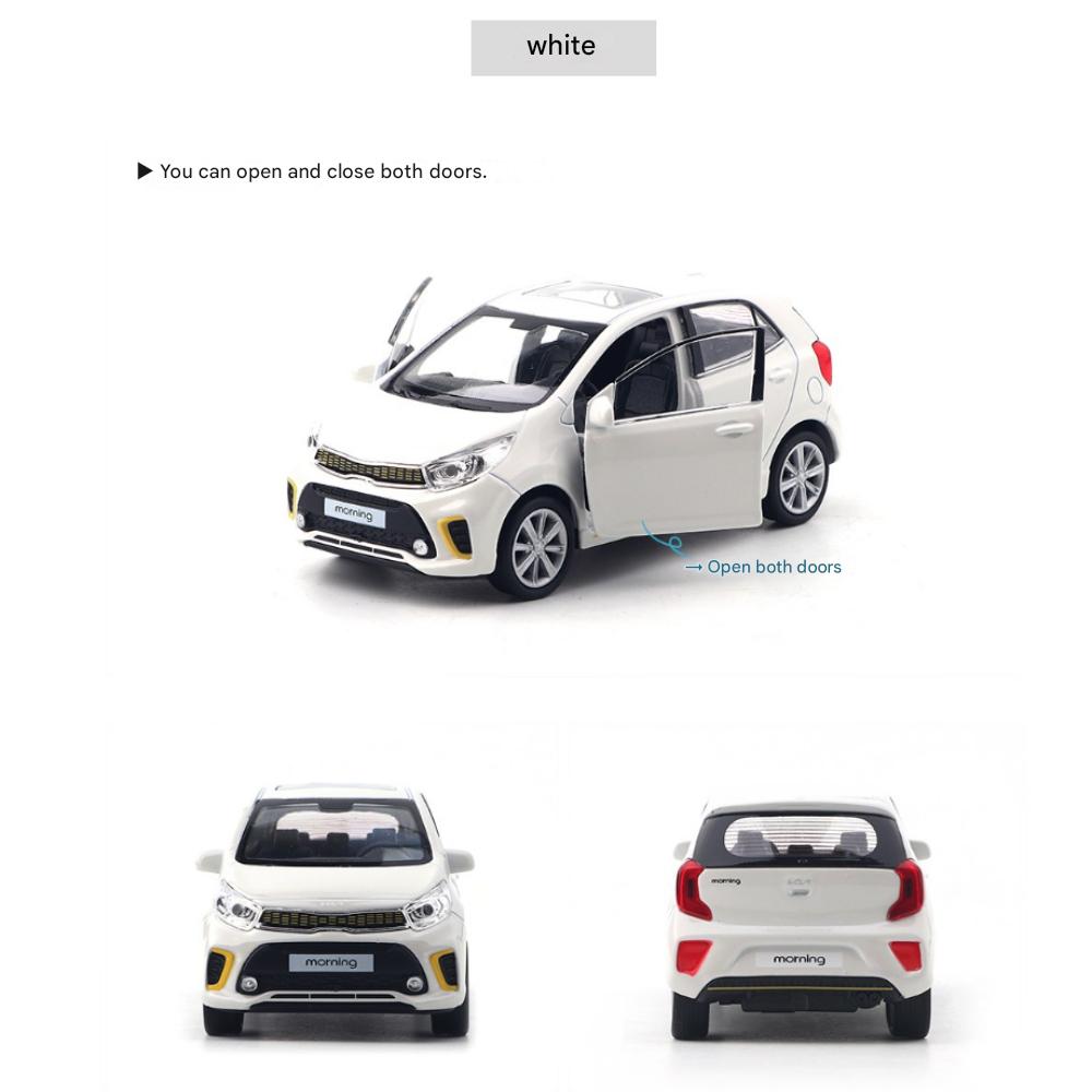 Серія литих міні-машинок Kia All New Morning (Варіант 2 кольори), 1 шт білий
Серія литих міні-машинок Kia All New Morning (Варіант 2 кольори), 1 шт білий