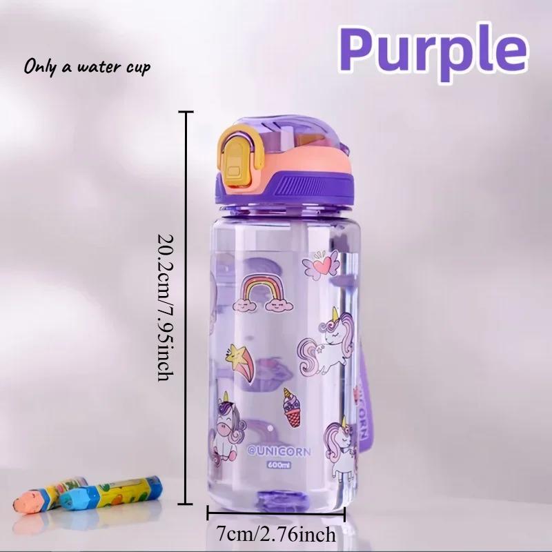 1pcs Kids Cartoon Water Bottle Leak-Proof BPA-Free Tritan Bottle with Straw & Strap for School & Outdoor Activities 501-600ml фиолетовый
1pcs Kids Cartoon Water Bottle Leak-Proof BPA-Free Tritan Bottle with Straw & Strap for School & Outdoor Activities 501-600ml фиолетовый