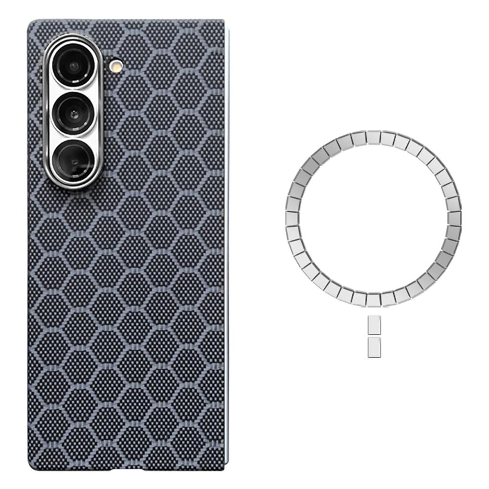 For Samsung Galaxy Z Fold6 5G Magnetic Case Aramid Fiber Honeycomb Texture Phone Cover A
For Samsung Galaxy Z Fold6 5G Magnetic Case Aramid Fiber Honeycomb Texture Phone Cover A