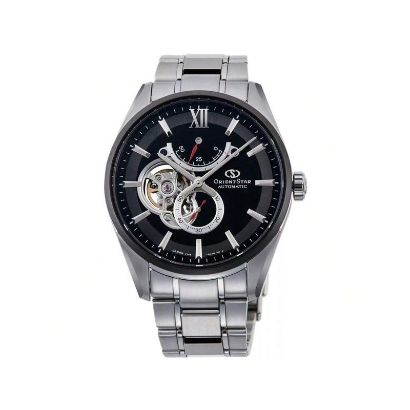 Orient Watch - Мужские автоматические механические часы, Дизайн с двумя львами, Модный деловой стиль, Модель RE-HJ0003B00B чёрный
Orient Watch - Мужские автоматические механические часы, Дизайн с двумя львами, Модный деловой стиль, Модель RE-HJ0003B00B чёрный