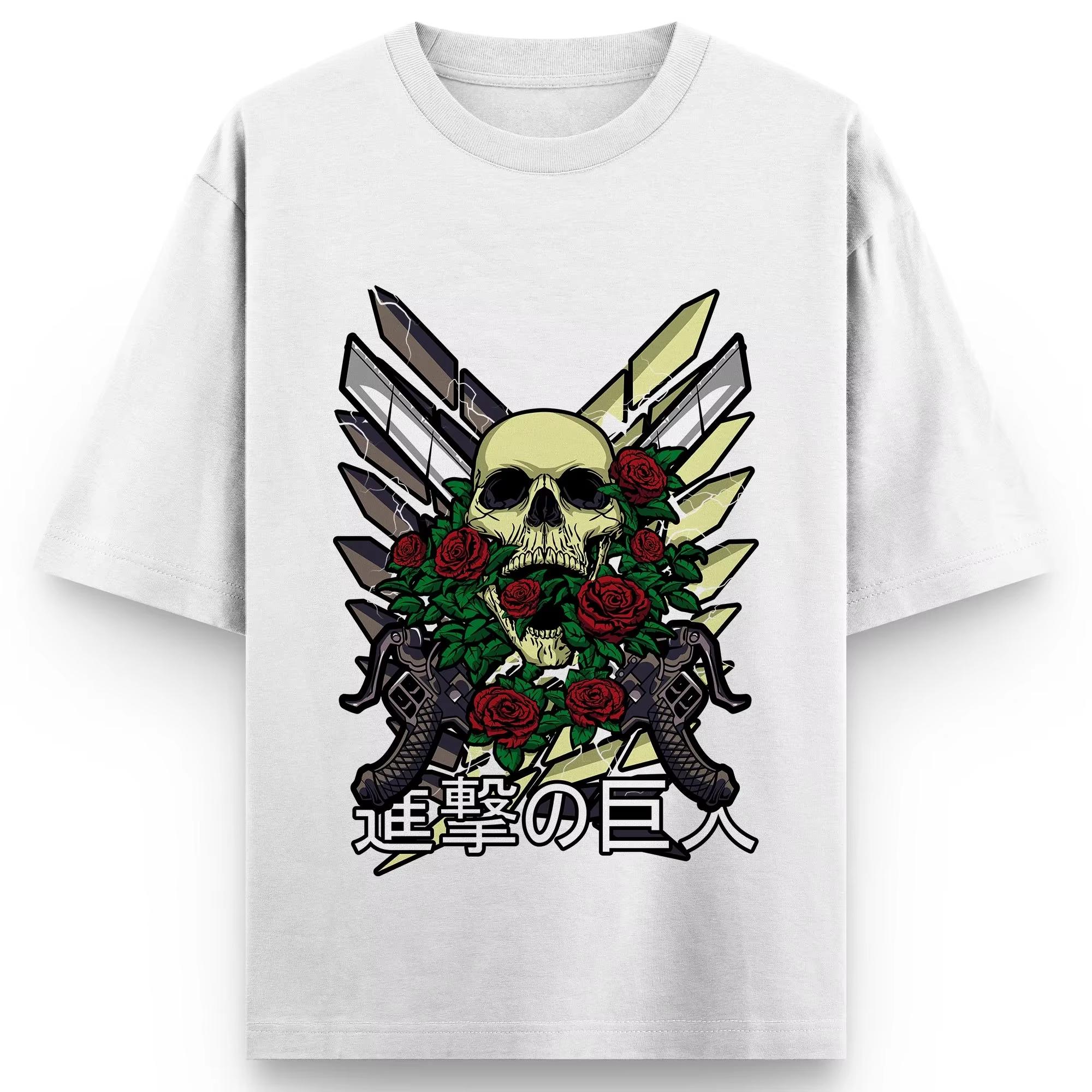2026 new Attack on Titan animated shortsleeved Tshirt Freedom Wings Classic Summer New Style Fashion Pure Cotton Shirt 4XL
2026 new Attack on Titan animated shortsleeved Tshirt Freedom Wings Classic Summer New Style Fashion Pure Cotton Shirt 4XL