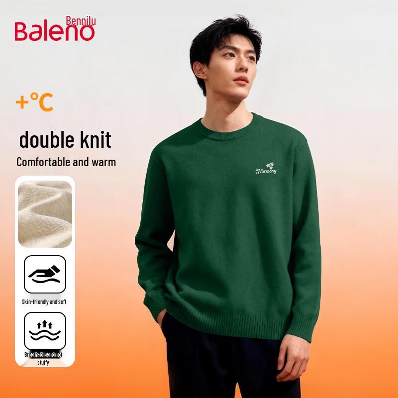 Baleno Men s Double-Strand Round Neck Knit Sweater 2XL
Baleno Men s Double-Strand Round Neck Knit Sweater 2XL