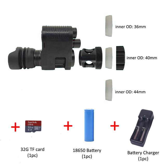 Megaorei Нічне бачення Відеозапис Полювання Оптична камера Лазерна інфрачервона мисливська патрульна приналежність
Megaorei Нічне бачення Відеозапис Полювання Оптична камера Лазерна інфрачервона мисливська патрульна приналежність