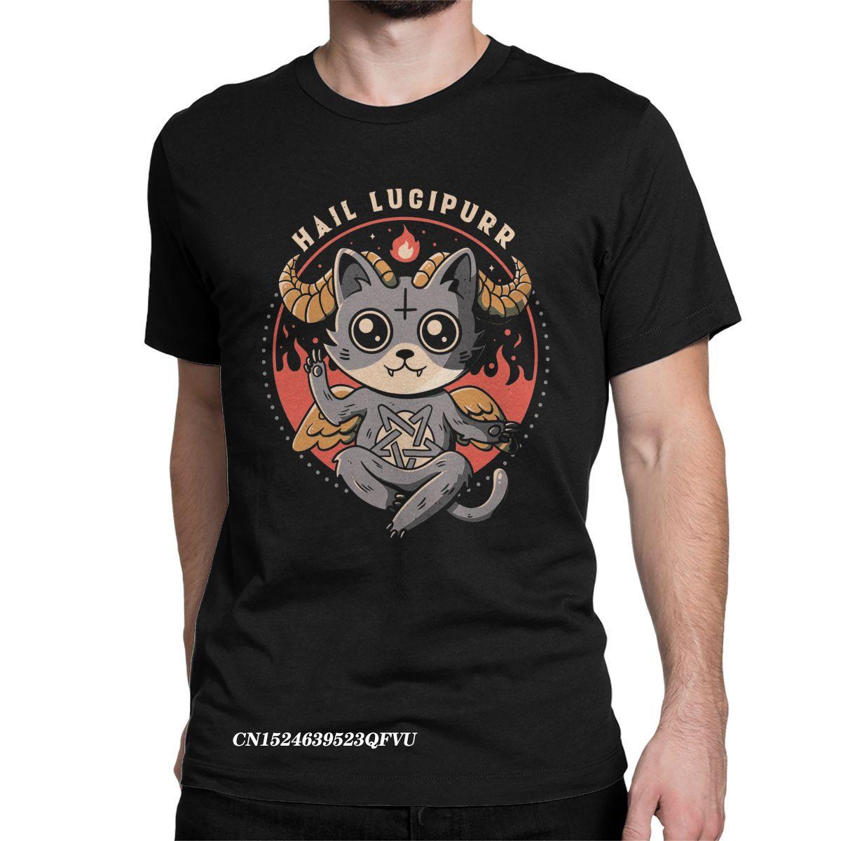 Men Women T-Shirts Hail Lucipurr Tee Shirt Cat Demon Satan Lucifer Evil Baphomet Horror Occult Death Metal Tshirt Big Size Tops 5XL різнокольоровий
Men Women T-Shirts Hail Lucipurr Tee Shirt Cat Demon Satan Lucifer Evil Baphomet Horror Occult Death Metal Tshirt Big Size Tops 5XL різнокольоровий