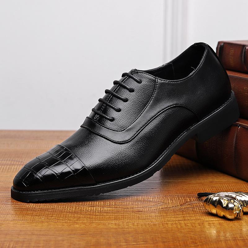Men s shoes large size four seasons new casual leather shoes fashion trend business dress shoes pointed leather shoes can be 38
Men s shoes large size four seasons new casual leather shoes fashion trend business dress shoes pointed leather shoes can be 38