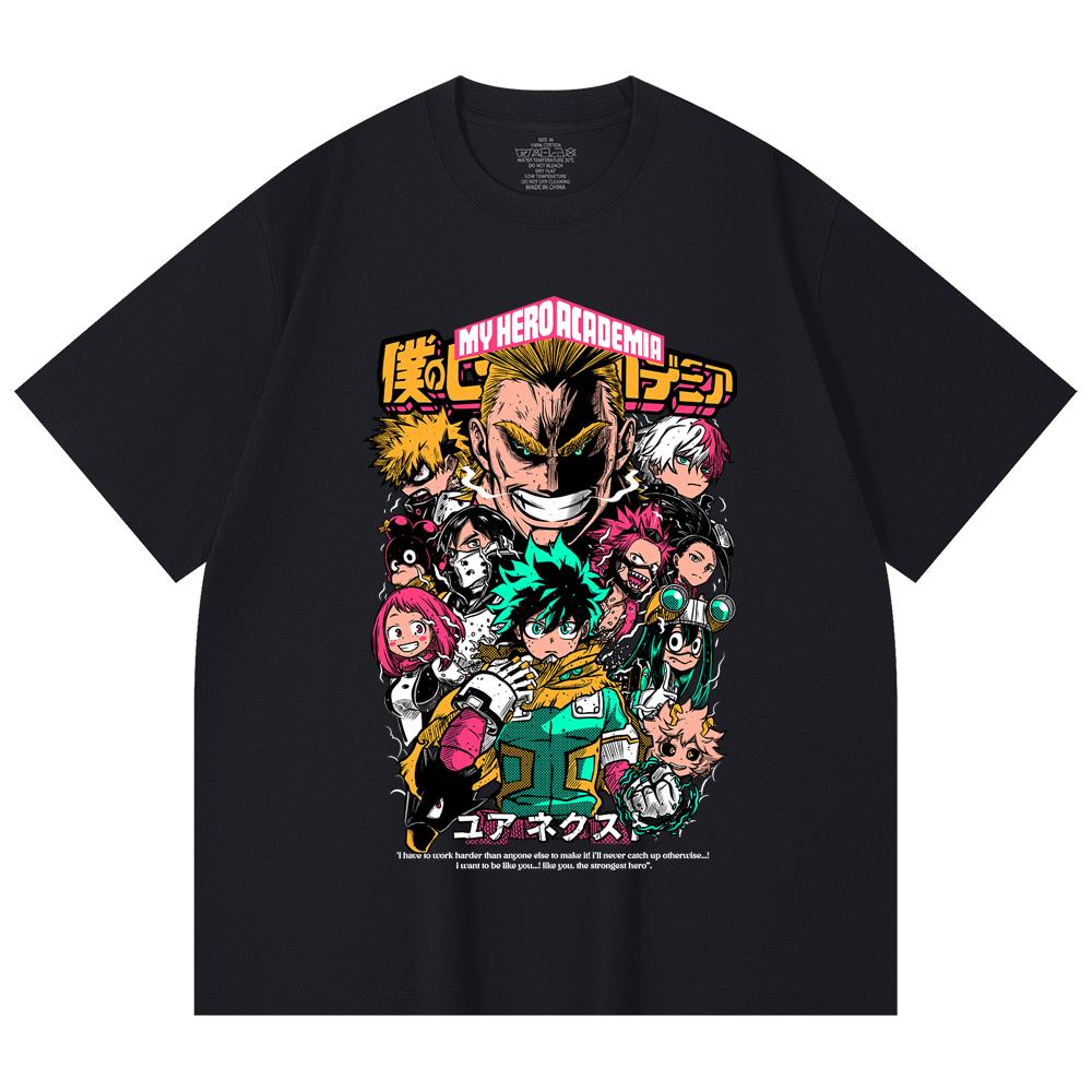 230 Gsm 100% Cotton My Hero Academia V6 Print Unisex Heavy Cotton T Shirt L чорний
230 Gsm 100% Cotton My Hero Academia V6 Print Unisex Heavy Cotton T Shirt L чорний