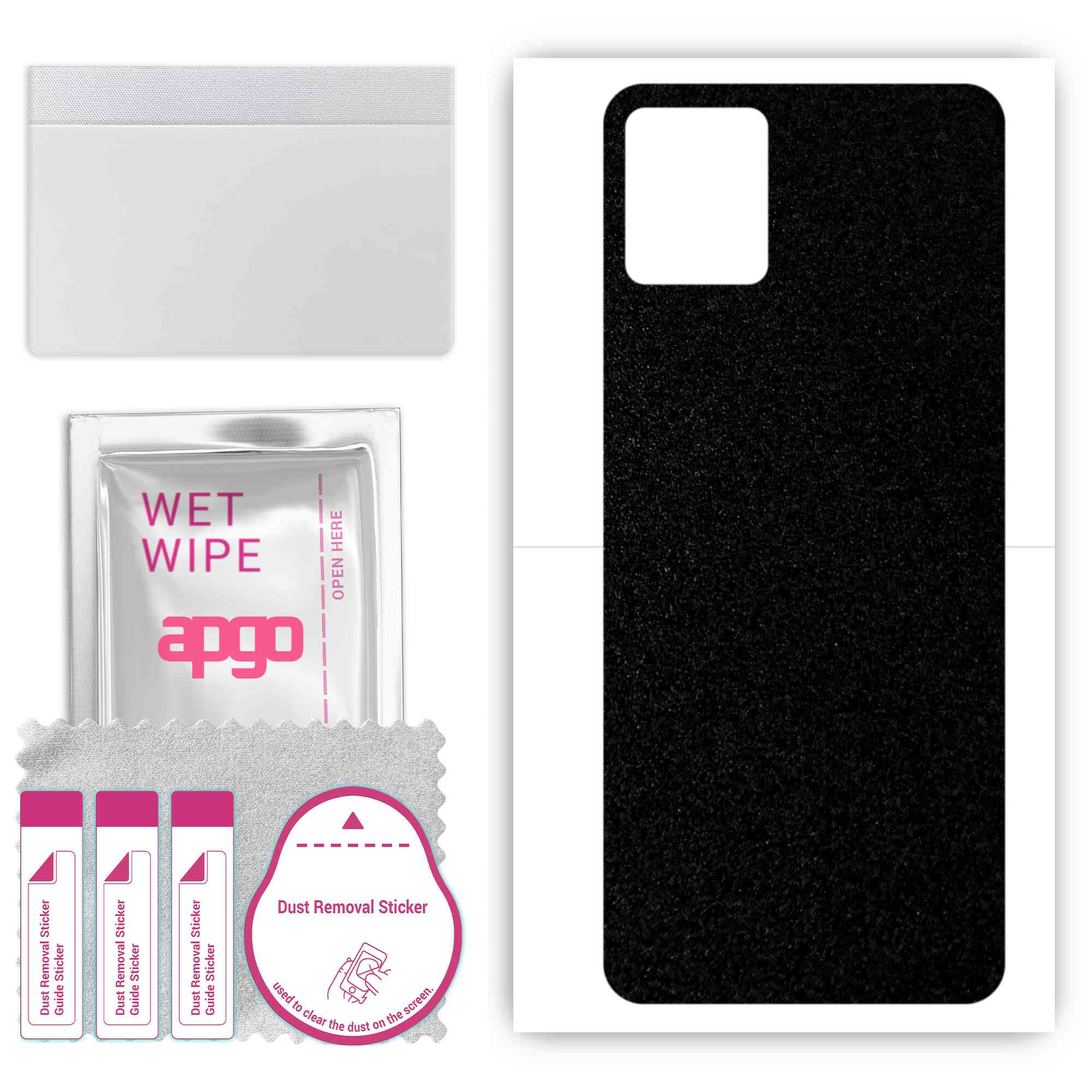 Apgo Protective Skin Sticker for the back compatible with Motorola Moto G32, Wrap Film, Foil, Vinyl - Pattern Matte Black
Apgo Protective Skin Sticker for the back compatible with Motorola Moto G32, Wrap Film, Foil, Vinyl - Pattern Matte Black