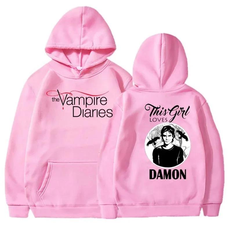 The Vampire Diaries Hoodies Fashion Personality Hooded Sweatshirt Casual Outdoor Loose Long Sleeve Pullover 2XL
The Vampire Diaries Hoodies Fashion Personality Hooded Sweatshirt Casual Outdoor Loose Long Sleeve Pullover 2XL