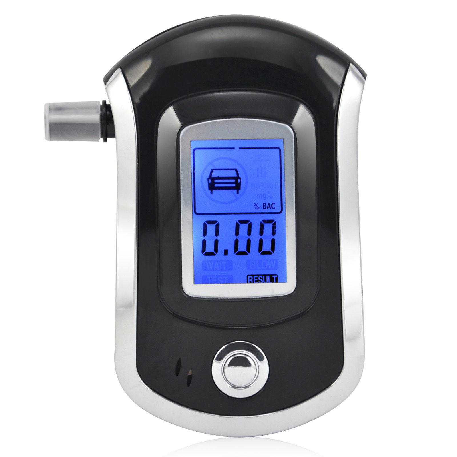 Portable Handheld Digital Breath Alcohol Tester LCD Breathalyzer Analyzer Detector As shown #1
Portable Handheld Digital Breath Alcohol Tester LCD Breathalyzer Analyzer Detector As shown #1