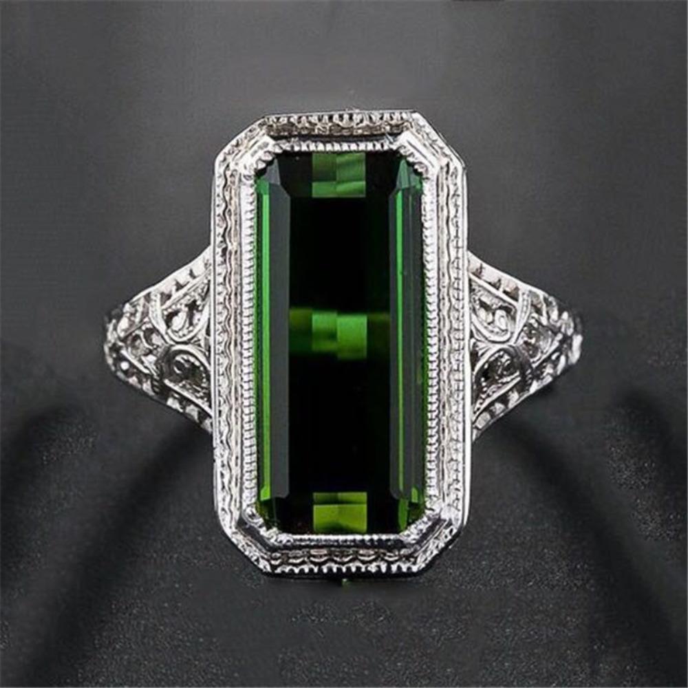 Elegant Party Rings for Women Synthetic Emerald Gemstone Wedding Engagement Rings Birthday Gift Jewelry no. 10 зелений
Elegant Party Rings for Women Synthetic Emerald Gemstone Wedding Engagement Rings Birthday Gift Jewelry no. 10 зелений