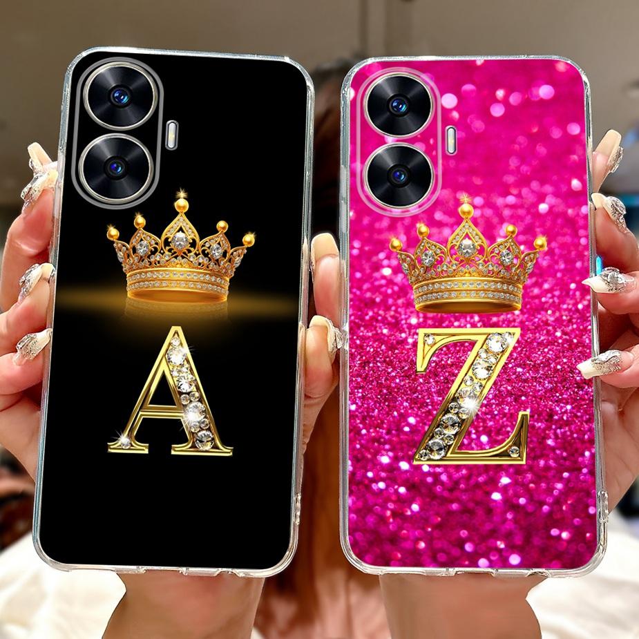 For Realme C55 Case RMX3710 New Crown Letters Cover Soft Silicone Phone Case For Realme Narzo N55 C 55 RealmeC55 NarzoN55 Bumper Realme Narzo N55
For Realme C55 Case RMX3710 New Crown Letters Cover Soft Silicone Phone Case For Realme Narzo N55 C 55 RealmeC55 NarzoN55 Bumper Realme Narzo N55