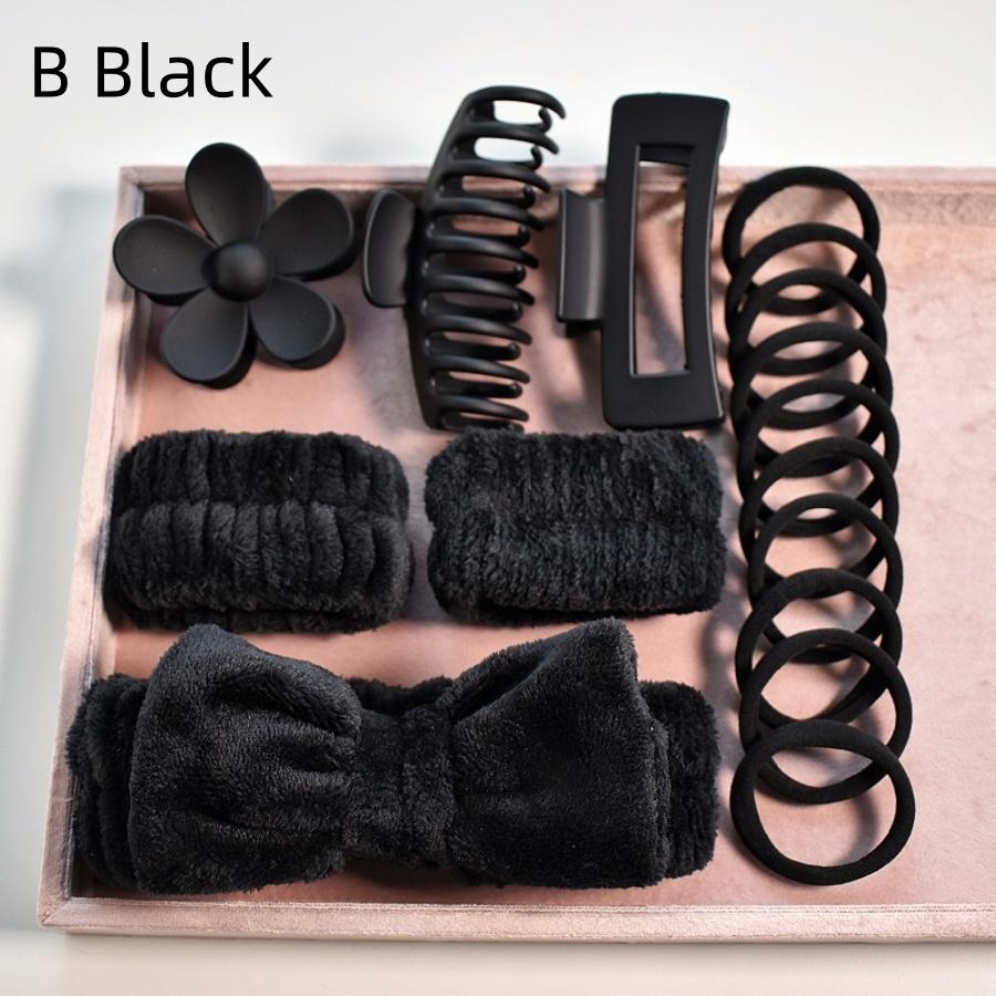 16 шт./набор Женская разноцветная мягкая повязка с бантом Зажим для волос комбинированный набор Праздничный подарок Подходит для всех видов жизненных ситуаций в L
16 шт./набор Женская разноцветная мягкая повязка с бантом Зажим для волос комбинированный набор Праздничный подарок Подходит для всех видов жизненных ситуаций в L