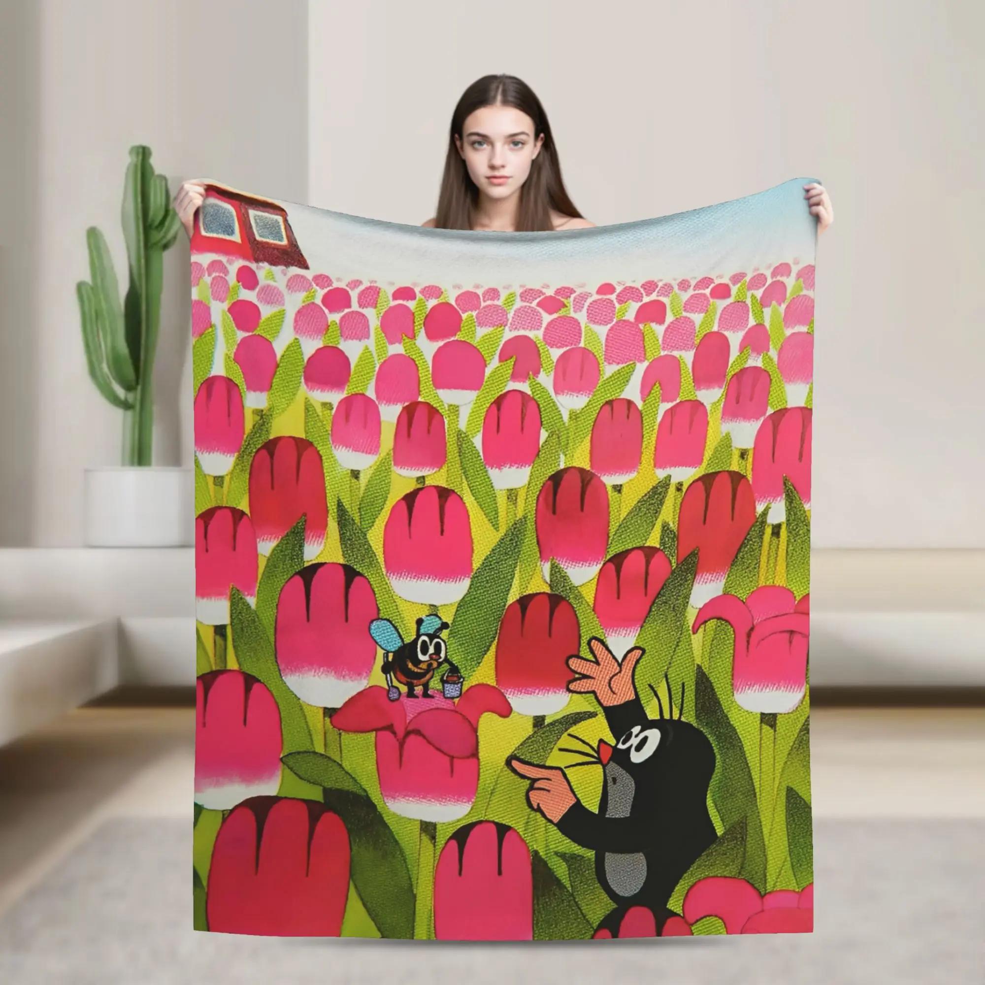 The Little Mole Blanket Quality Super Warm Throw Blanket for Bedroom Decor Spring Bedspread Trendy Street Style Home Textile 40x50inch 101x127cm
The Little Mole Blanket Quality Super Warm Throw Blanket for Bedroom Decor Spring Bedspread Trendy Street Style Home Textile 40x50inch 101x127cm