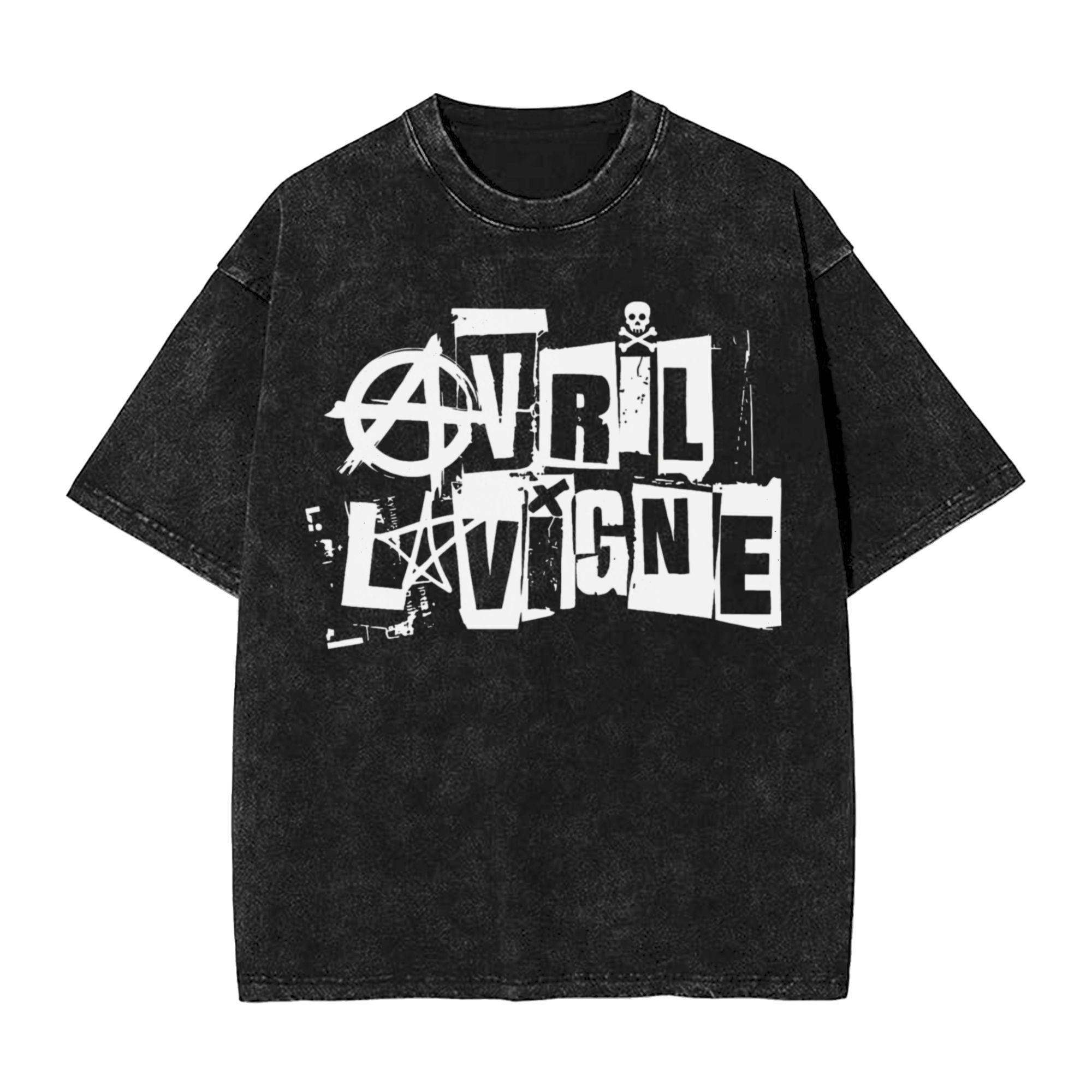 Avril Lavigne Singer Punk Music Tour Washed T Shirt Streetwear Hip Hop Novelty TShirts Tees Unisex Women Short Sleeve Oversize S
Avril Lavigne Singer Punk Music Tour Washed T Shirt Streetwear Hip Hop Novelty TShirts Tees Unisex Women Short Sleeve Oversize S