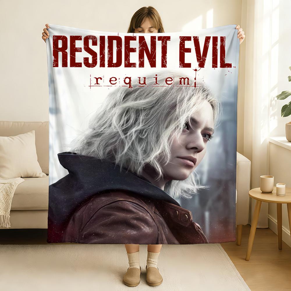 Плед Game Resident Evil Requiem Мягкий и приятный для кожи Для дивана Кровати Дневного сна Покрывало Всесезонное Одеяло 75x90cm
Плед Game Resident Evil Requiem Мягкий и приятный для кожи Для дивана Кровати Дневного сна Покрывало Всесезонное Одеяло 75x90cm