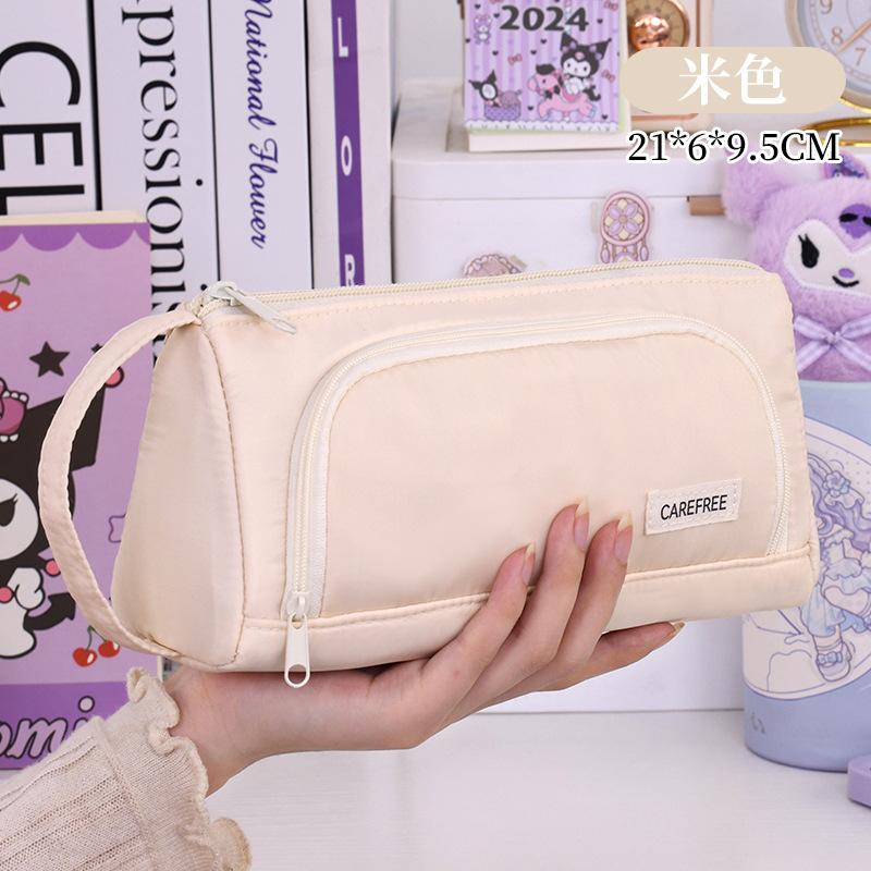 Cartoon Pencil Case For Primary And Secondary School Students, Cute Stationery Storage Bag One Size білий
Cartoon Pencil Case For Primary And Secondary School Students, Cute Stationery Storage Bag One Size білий