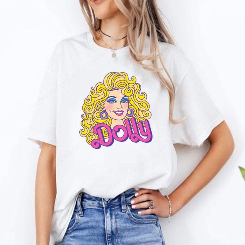 Dolly Parton Creativity Fashion Tshirt Country Music Graphic T Shirts Vintage Legend Womens Clothes Cotton Printed New InTee 3XL
Dolly Parton Creativity Fashion Tshirt Country Music Graphic T Shirts Vintage Legend Womens Clothes Cotton Printed New InTee 3XL