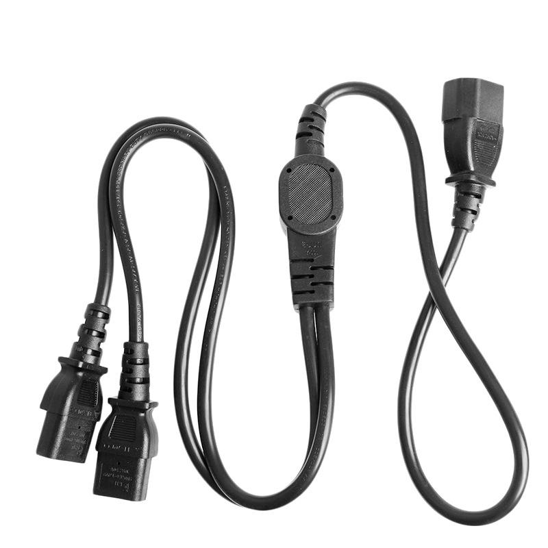 Pin-shaped Dual C14 to C13 Power Cord for Computer Display
Pin-shaped Dual C14 to C13 Power Cord for Computer Display