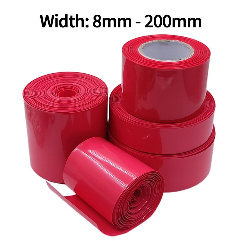 18650 Lipo Battery PVC Heat Shrink Tube Pack 8mm ~ 200mm Insulation Film Wrap Lithium Batteries Case Protection Cable Sleeve Red 1 meter червоний
18650 Lipo Battery PVC Heat Shrink Tube Pack 8mm ~ 200mm Insulation Film Wrap Lithium Batteries Case Protection Cable Sleeve Red 1 meter червоний