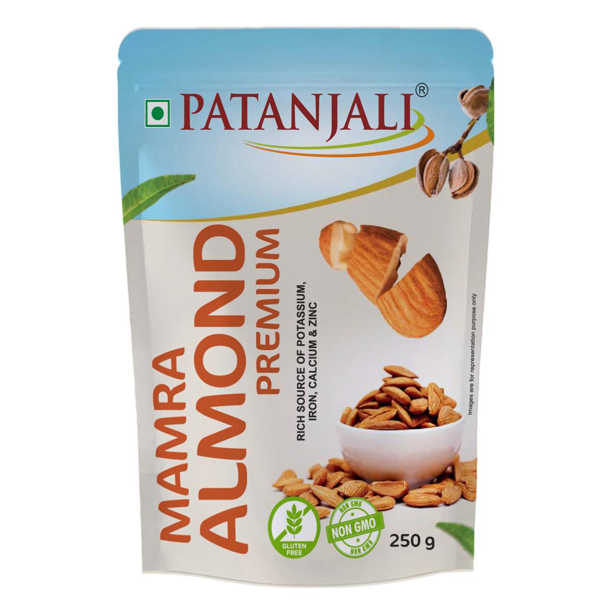 Patanjali Mamra Almond Premium 250gm
Patanjali Mamra Almond Premium 250gm