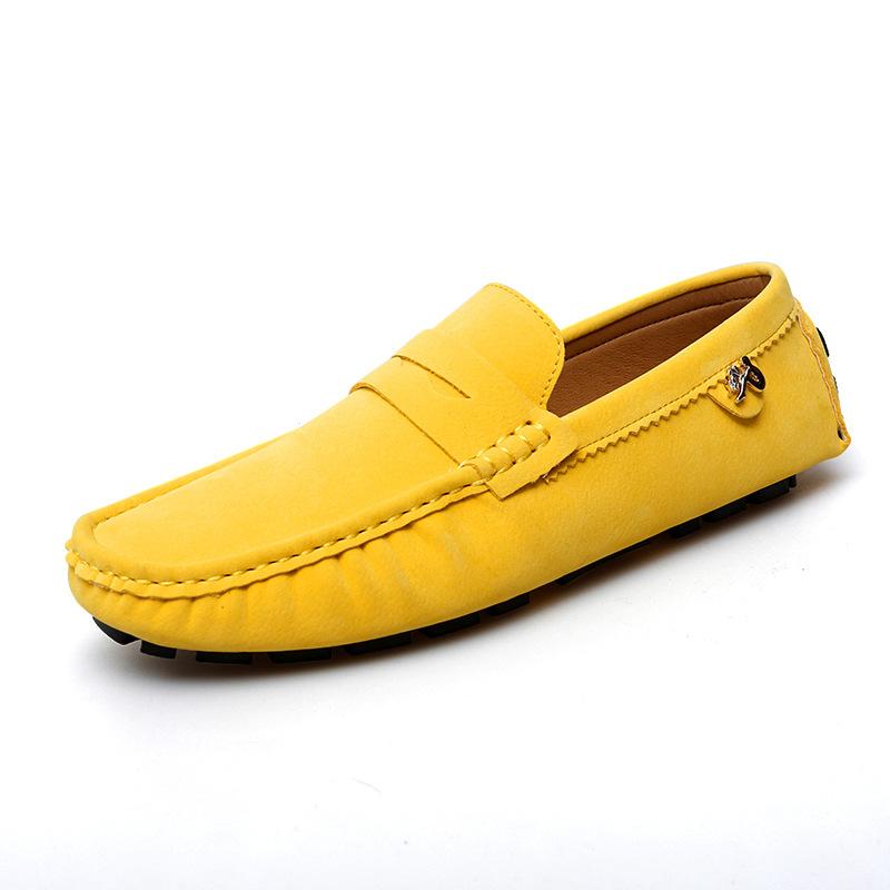 Large size loafers spring and autumn new parent-child Doudou shoes size 38-48 men s driving shoes foreign trade men s shoes 39 жовтий
Large size loafers spring and autumn new parent-child Doudou shoes size 38-48 men s driving shoes foreign trade men s shoes 39 жовтий