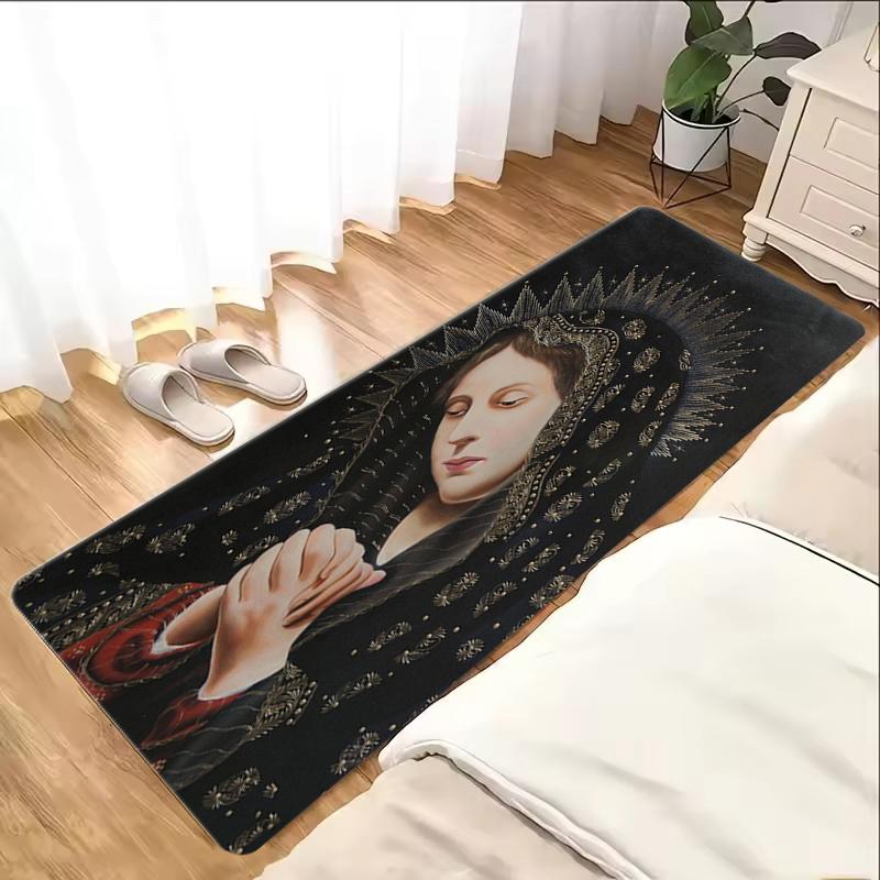 Maria s Virgin Mary Print Carpet Rug for Living Room Bedroom Home Sofa Decoration,Kid Area Rug Non-slip Floor Mat 40cmx60cm
Maria s Virgin Mary Print Carpet Rug for Living Room Bedroom Home Sofa Decoration,Kid Area Rug Non-slip Floor Mat 40cmx60cm