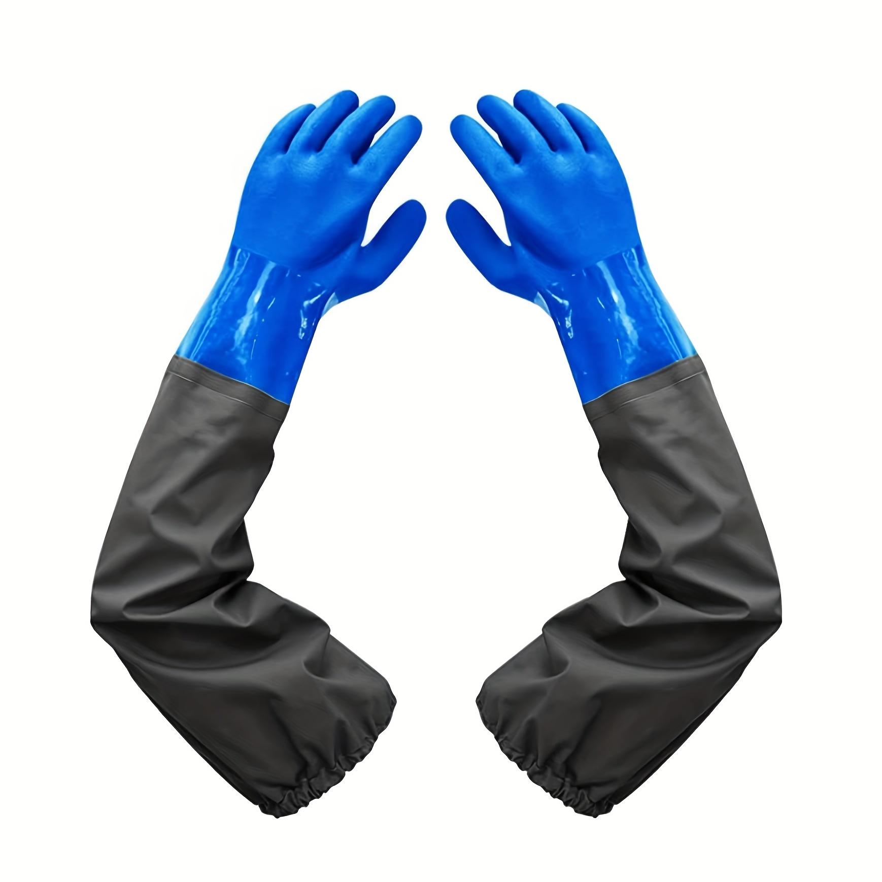 Premium PVC Chemical Resistant Gloves Extended Length Heavy Duty Waterproof Protection for Harsh Chemical & Acid Handling
Premium PVC Chemical Resistant Gloves Extended Length Heavy Duty Waterproof Protection for Harsh Chemical & Acid Handling