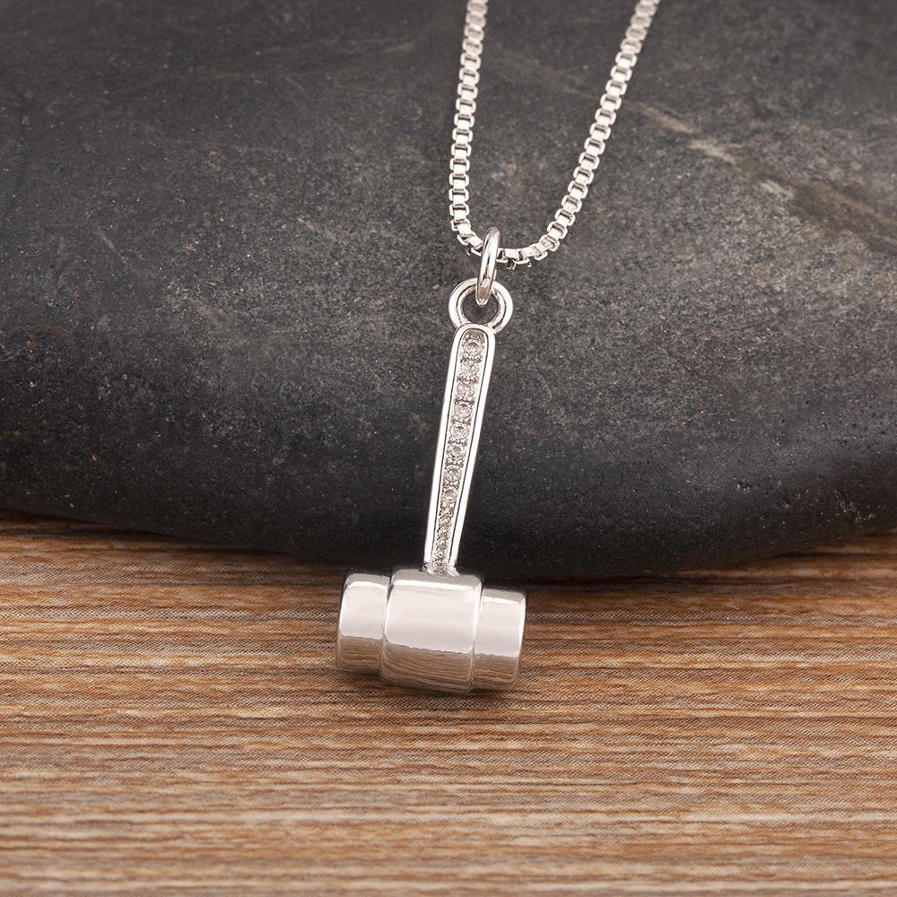 Nidin New Popular Balance Hammer Pliers Shape Charm Pendant Necklace 3 Styles For Women Pave Shiny Crystal Zircon Jewelry Gifts
Nidin New Popular Balance Hammer Pliers Shape Charm Pendant Necklace 3 Styles For Women Pave Shiny Crystal Zircon Jewelry Gifts