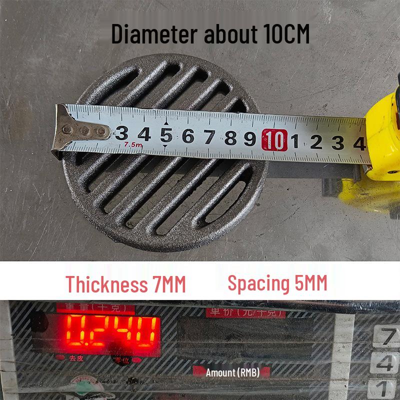 Жаростійка чавунна решітка для дров яної печі або печі Default
Жаростійка чавунна решітка для дров яної печі або печі Default