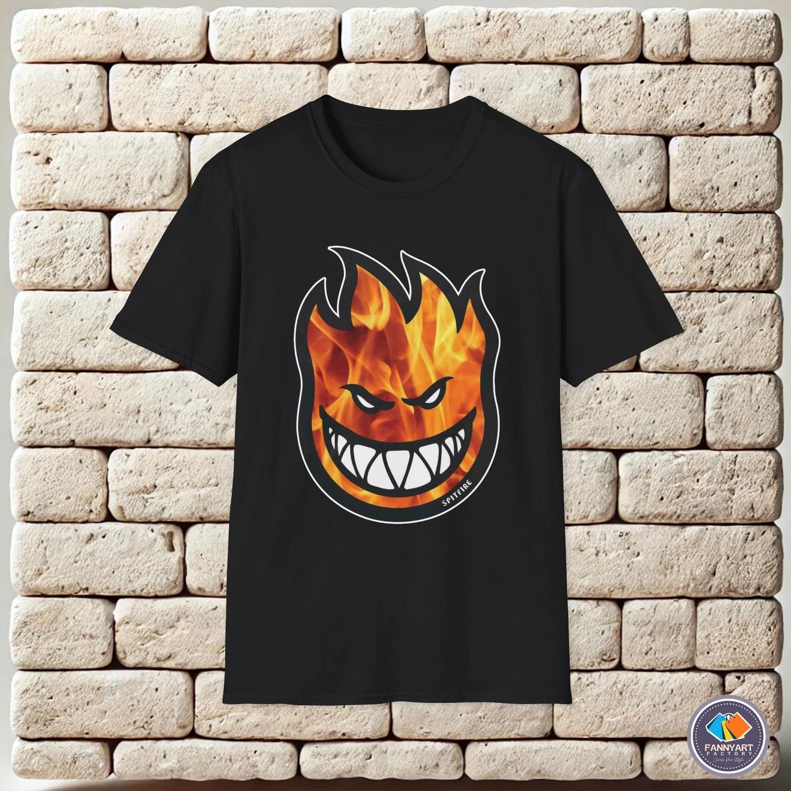 Spitfire Bighead Flame Face Unisex T-Shirt 4XL
Spitfire Bighead Flame Face Unisex T-Shirt 4XL