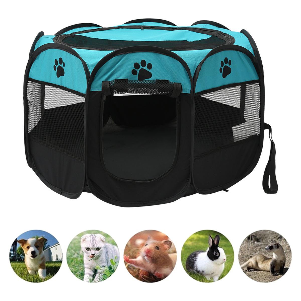 Portable Small Pet Cage Foldable Breathable Pet Play Tent Outdoor Indoor Exercise Fence for Guinea Pig Rabbits Hamster Hedgehogs
Portable Small Pet Cage Foldable Breathable Pet Play Tent Outdoor Indoor Exercise Fence for Guinea Pig Rabbits Hamster Hedgehogs