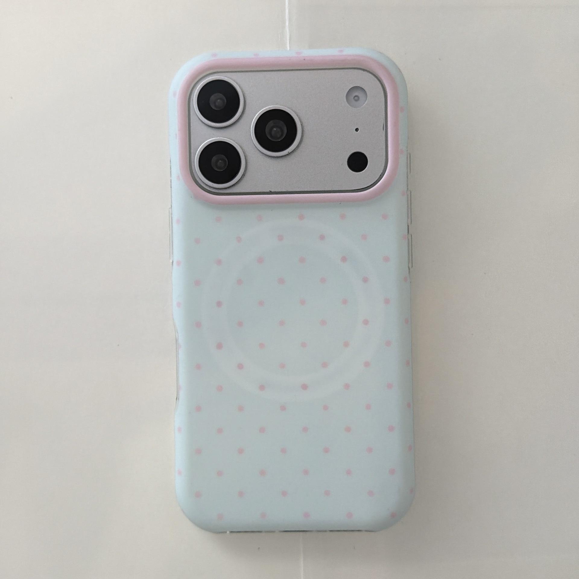 Magnetic Polka Dot Phone Case for iPhone 15/17 Pro Max - Protective Cover for Women iPhone 16 Pro
Magnetic Polka Dot Phone Case for iPhone 15/17 Pro Max - Protective Cover for Women iPhone 16 Pro