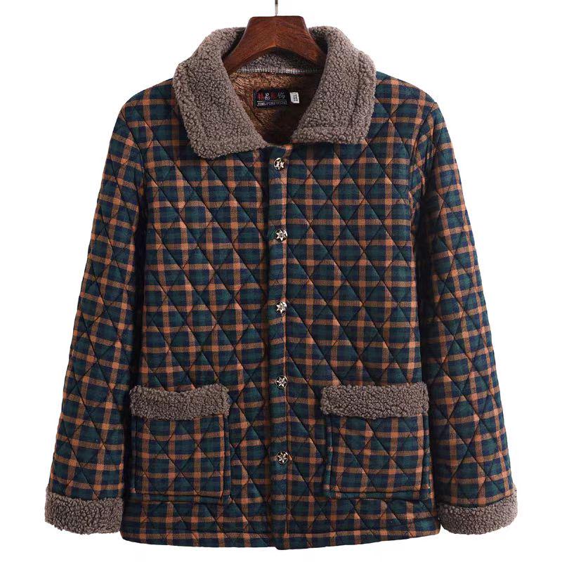 Winter Velvet Cotton Coat for Middle-Aged Women - Stylish and Warm for Ages 40-50 XL (40-50 kg)
Winter Velvet Cotton Coat for Middle-Aged Women - Stylish and Warm for Ages 40-50 XL (40-50 kg)