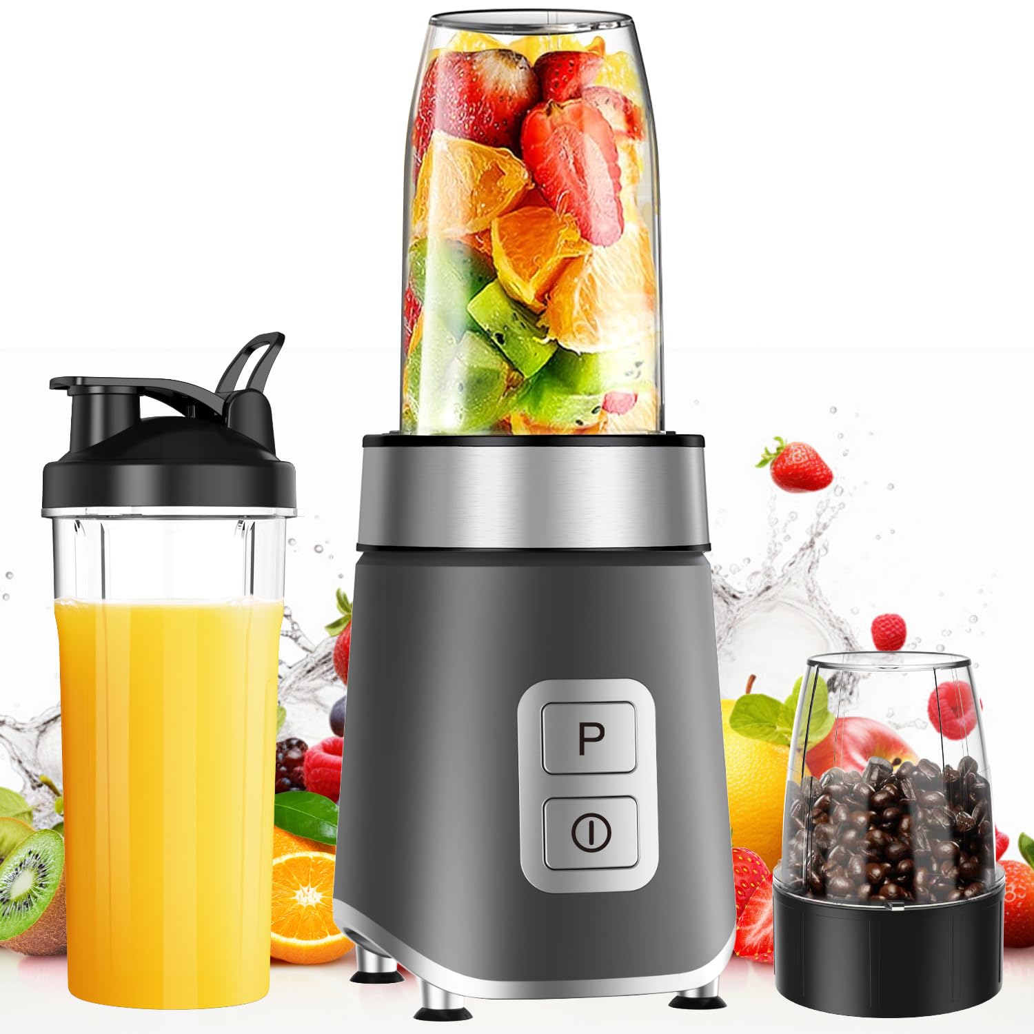 Angashion Juicer Can Crush Fruit Coffee For Baby 400W High 600ml Large Nutrition Easy to Safety Office Mixer, Ice, Smoothie, Vegetable, Juice, Mill,
Angashion Juicer Can Crush Fruit Coffee For Baby 400W High 600ml Large Nutrition Easy to Safety Office Mixer, Ice, Smoothie, Vegetable, Juice, Mill,