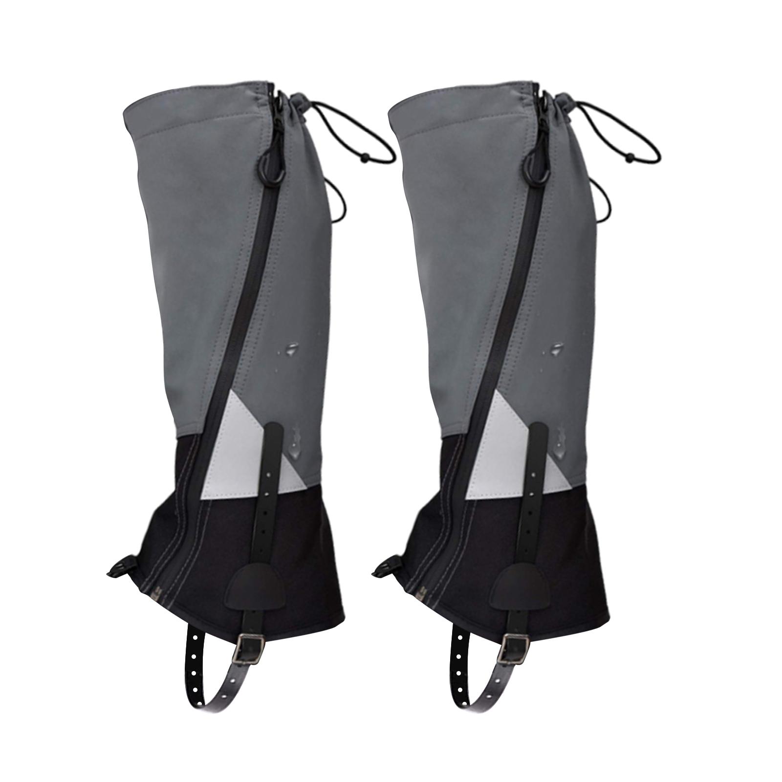 2pcs Hiking Leg Gaiter (Shoes Not Included) Hook Loop Design Winter Tourist Snow Foot Cover Leg Cover for Hiking Boots and Shoes S сірий
2pcs Hiking Leg Gaiter (Shoes Not Included) Hook Loop Design Winter Tourist Snow Foot Cover Leg Cover for Hiking Boots and Shoes S сірий