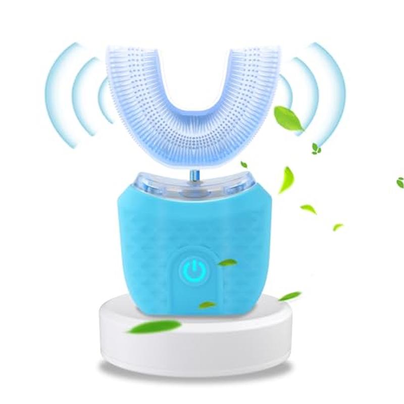 New design Toothbrush Teeth Whitening U Shape Type Toothbrush 360 Degree Silicone Automatic Electric Soft Toothbrush білий
New design Toothbrush Teeth Whitening U Shape Type Toothbrush 360 Degree Silicone Automatic Electric Soft Toothbrush білий