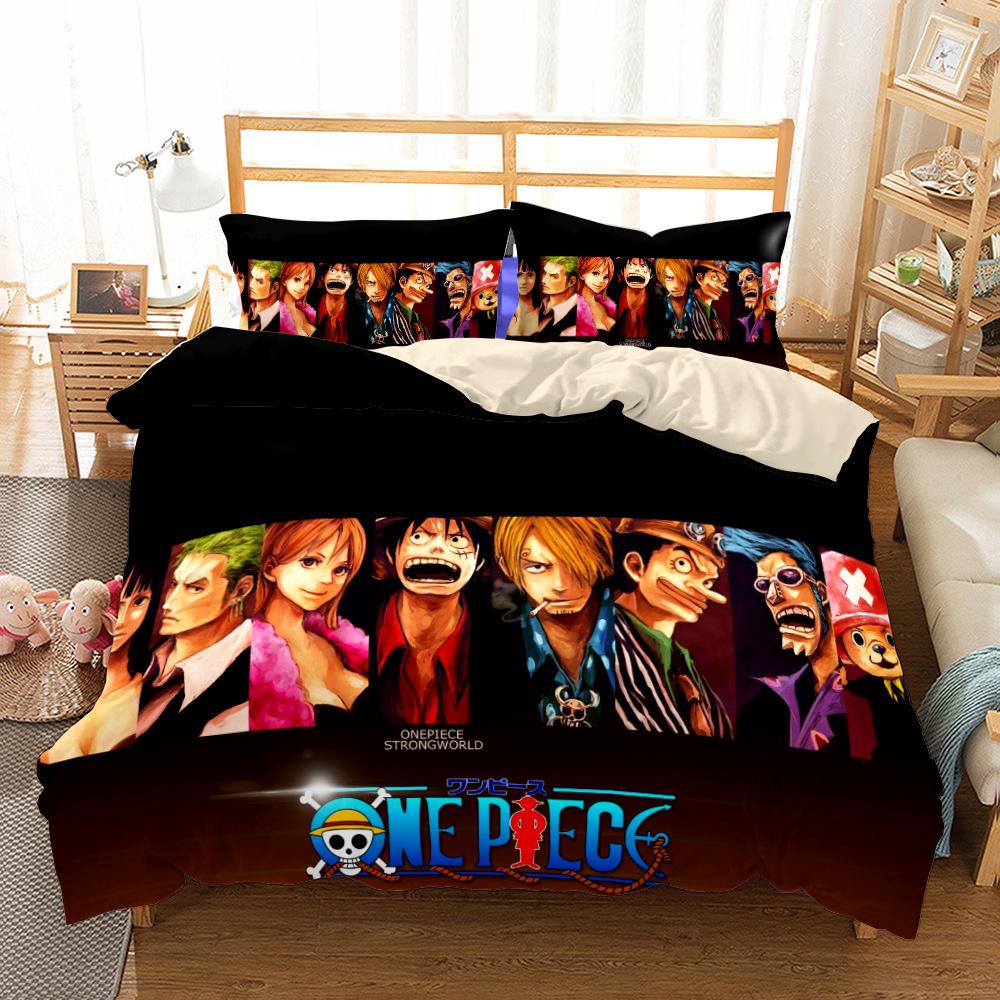 Comforter Japanese Anime O-Ones Pieces Bedding Set 3D Printing Luffys 2/3Pcs For Children Boys Gift Single Queen Comforter (quilt)-EU Single(135*200cm)3pcs
Comforter Japanese Anime O-Ones Pieces Bedding Set 3D Printing Luffys 2/3Pcs For Children Boys Gift Single Queen Comforter (quilt)-EU Single(135*200cm)3pcs