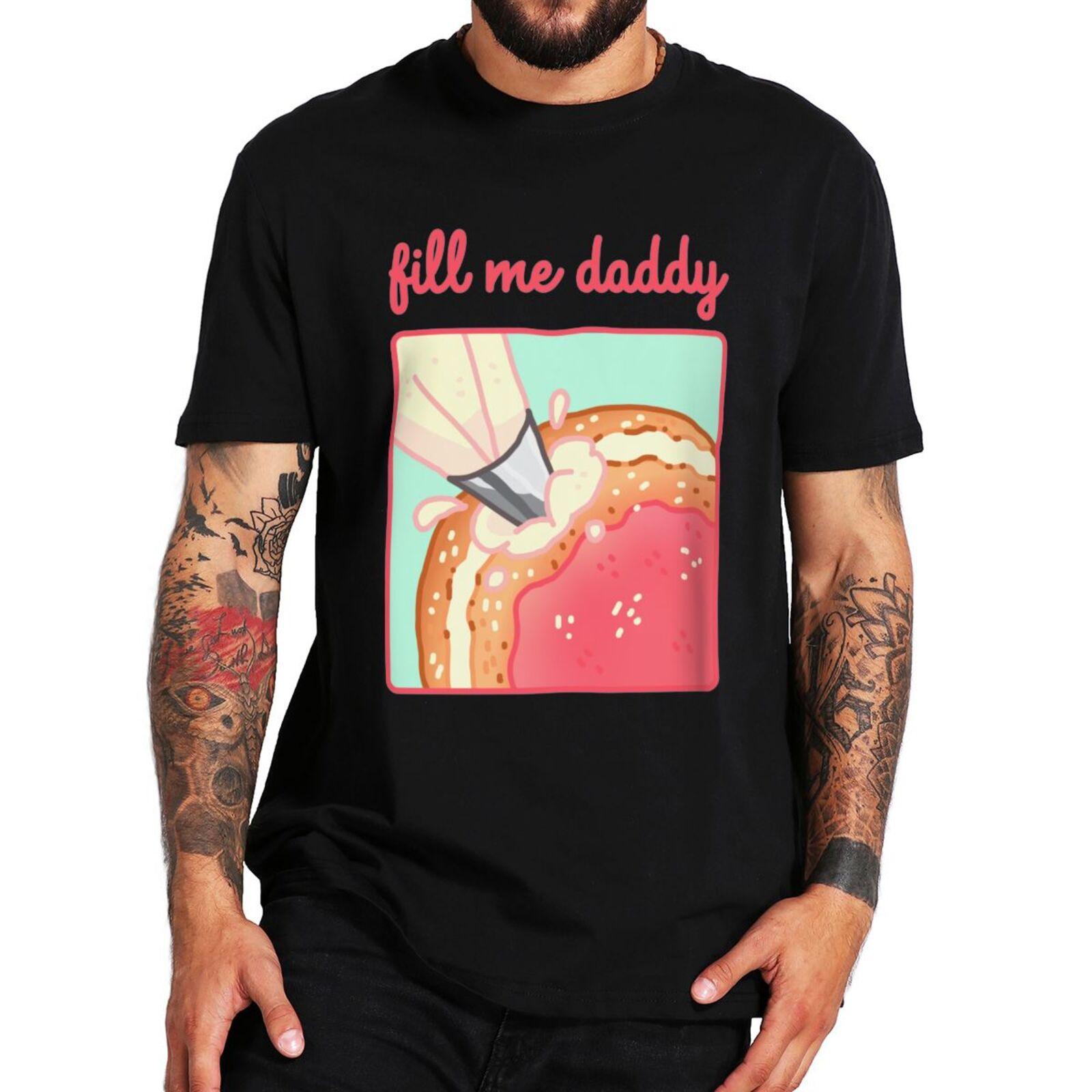 Новые футболки унисекс Футболка «Fill Me Daddy Donut» Смешные грязные шутки для взрослых Юмор каламбуры Топы Повседневные хлопковые футболки унисекс с круглым вырезом Мягкие футболки унисекс
Новые футболки унисекс Футболка «Fill Me Daddy Donut» Смешные грязные шутки для взрослых Юмор каламбуры Топы Повседневные хлопковые футболки унисекс с круглым вырезом Мягкие футболки унисекс