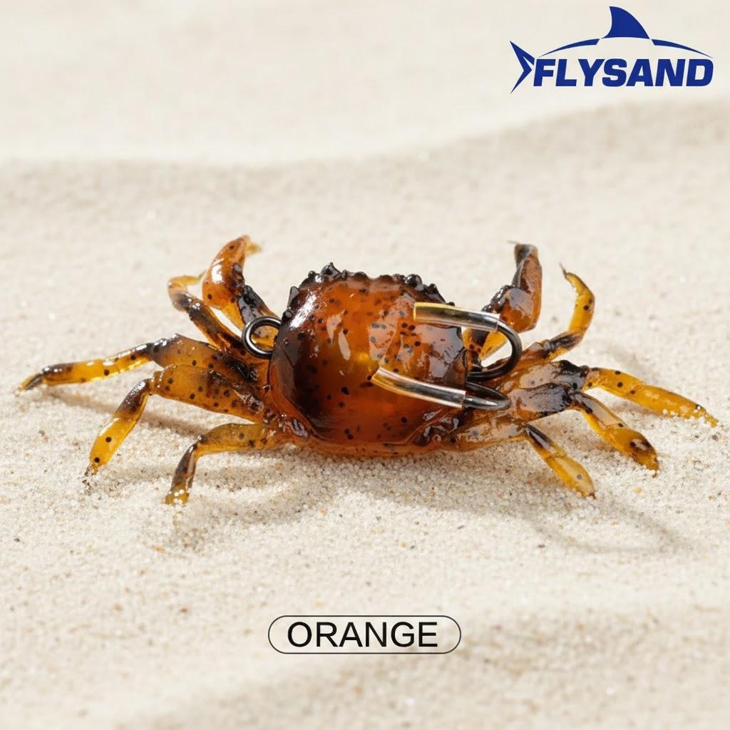 Soft Silicone Fishing Lures Artificial Crab Baits Double Sharp Hooks Crankbaits Tackle Tools помаранчевий
Soft Silicone Fishing Lures Artificial Crab Baits Double Sharp Hooks Crankbaits Tackle Tools помаранчевий