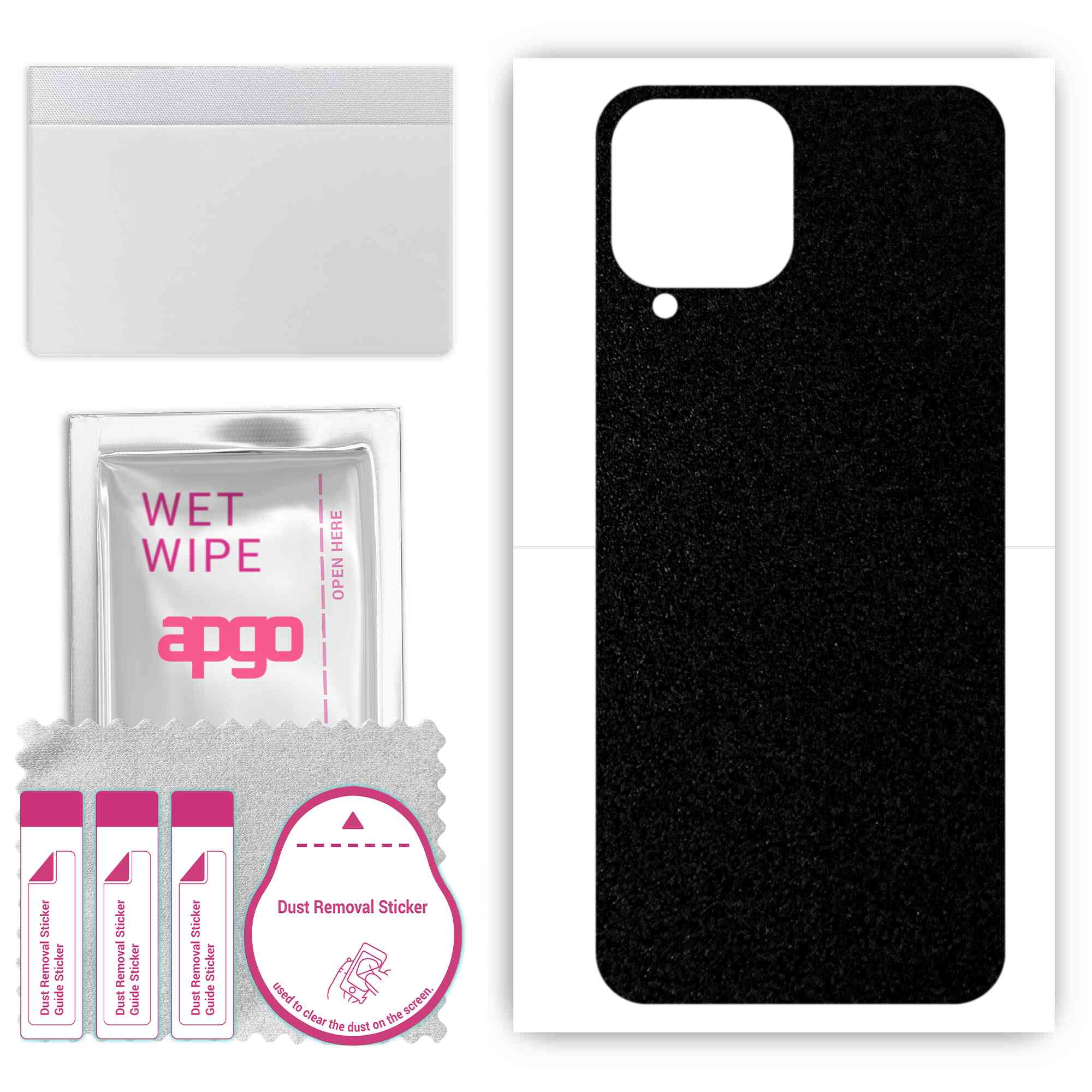 apgo Protective Skin Sticker for the back compatible with Samsung Galaxy Quantum 3, Wrap Film, Foil, Vinyl - Pattern Matte Black
apgo Protective Skin Sticker for the back compatible with Samsung Galaxy Quantum 3, Wrap Film, Foil, Vinyl - Pattern Matte Black