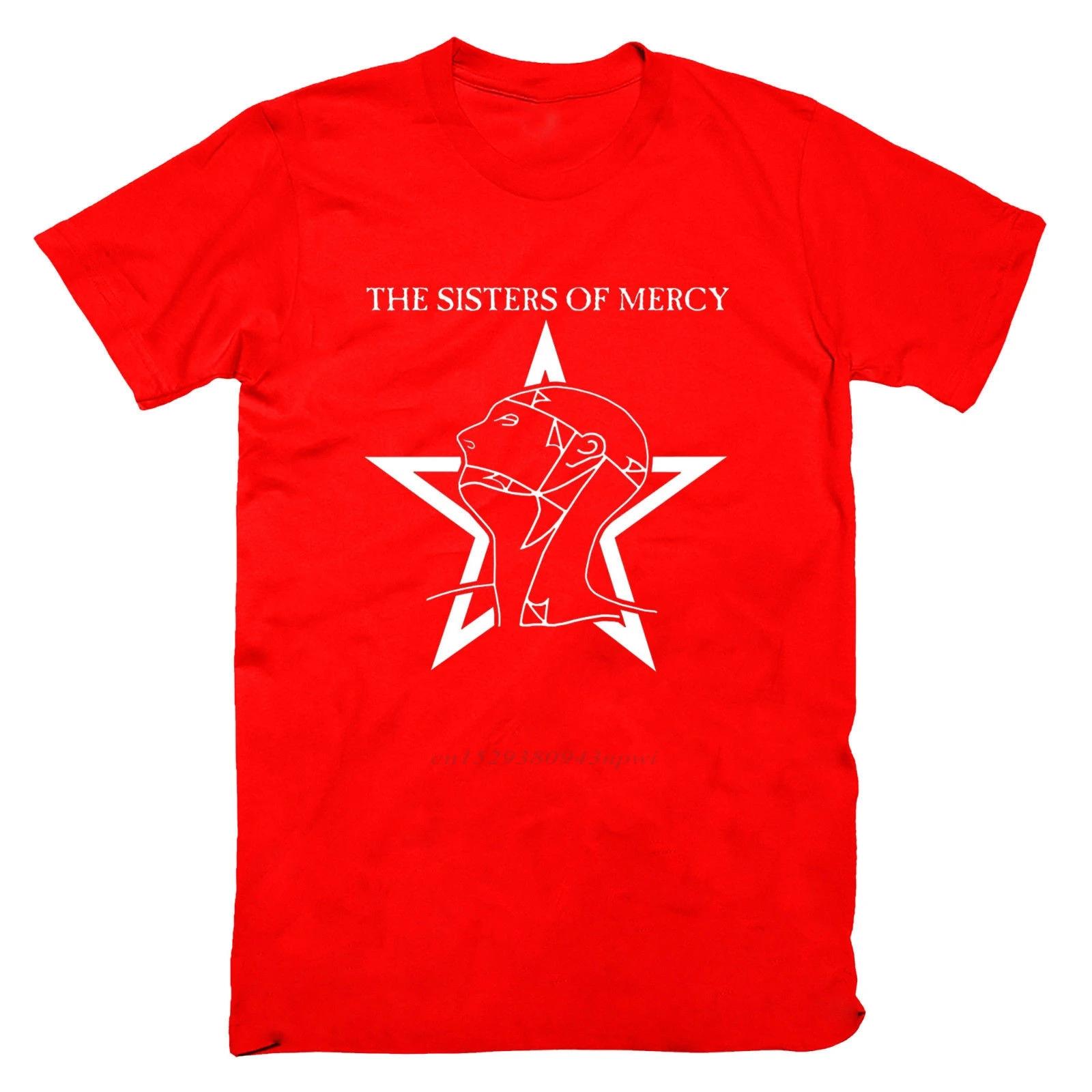 Футболка с принтом Sisters of Mercy Sparkle, хлопковая рубашка с короткими рукавами, модный тренд в стиле 80-х
Футболка с принтом Sisters of Mercy Sparkle, хлопковая рубашка с короткими рукавами, модный тренд в стиле 80-х