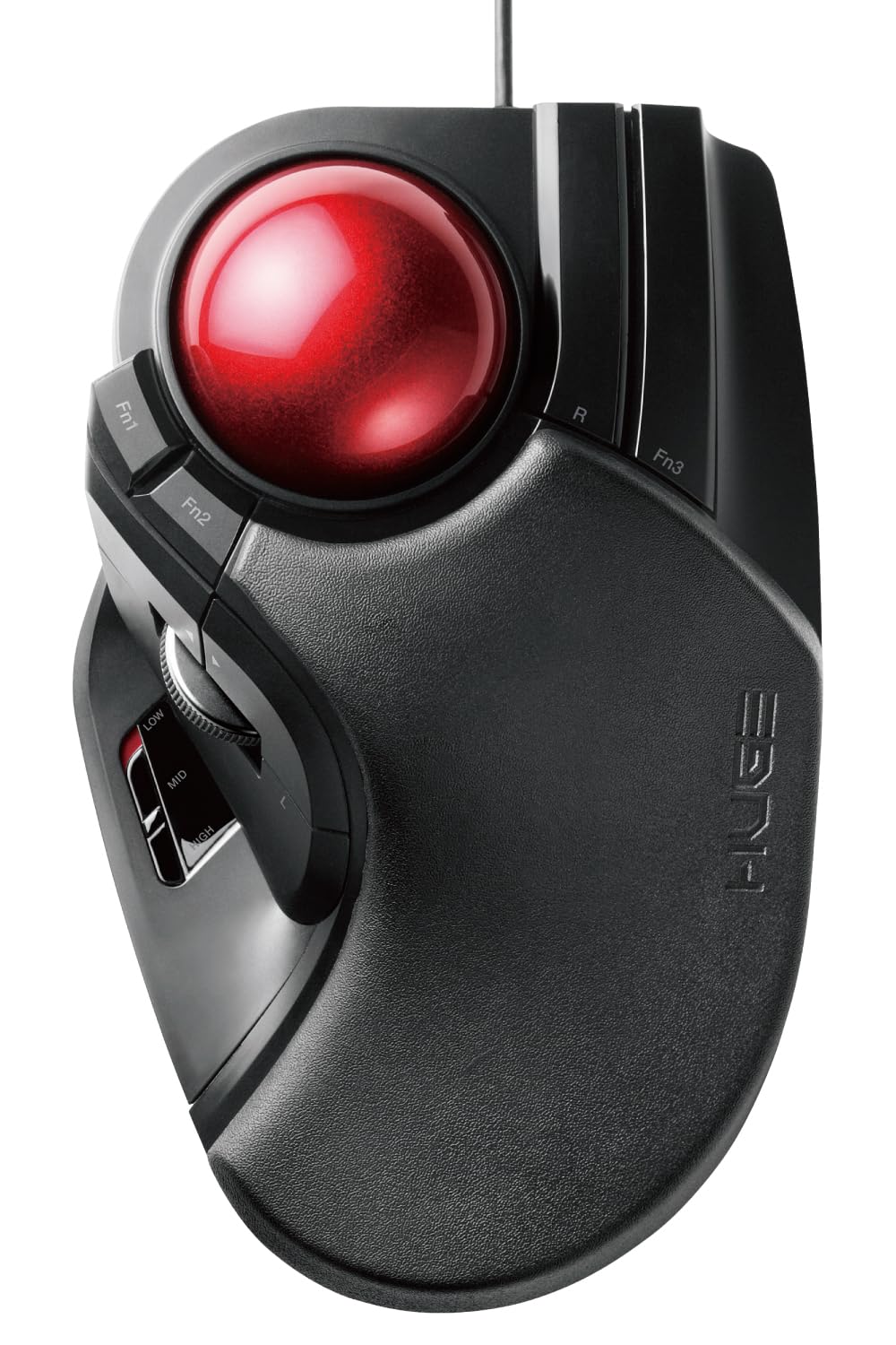 ELECOM Trackball Mouse Wired Large Ball 8 Button Tilt Function Black M-HT1URBK чорний
ELECOM Trackball Mouse Wired Large Ball 8 Button Tilt Function Black M-HT1URBK чорний