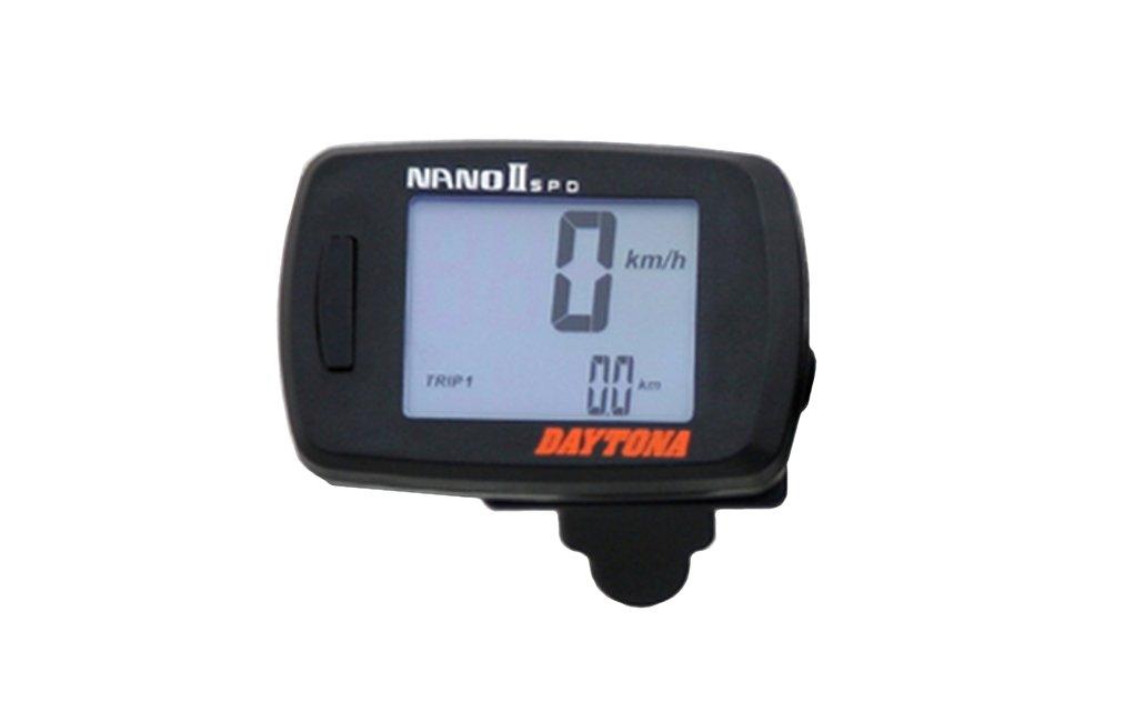 Цифровой спидометр для мотоцикла Daytona, диапазон отображения 0~399 км/ч, 60 x 40 x 17,5 мм, NANO2 78596
Цифровой спидометр для мотоцикла Daytona, диапазон отображения 0~399 км/ч, 60 x 40 x 17,5 мм, NANO2 78596