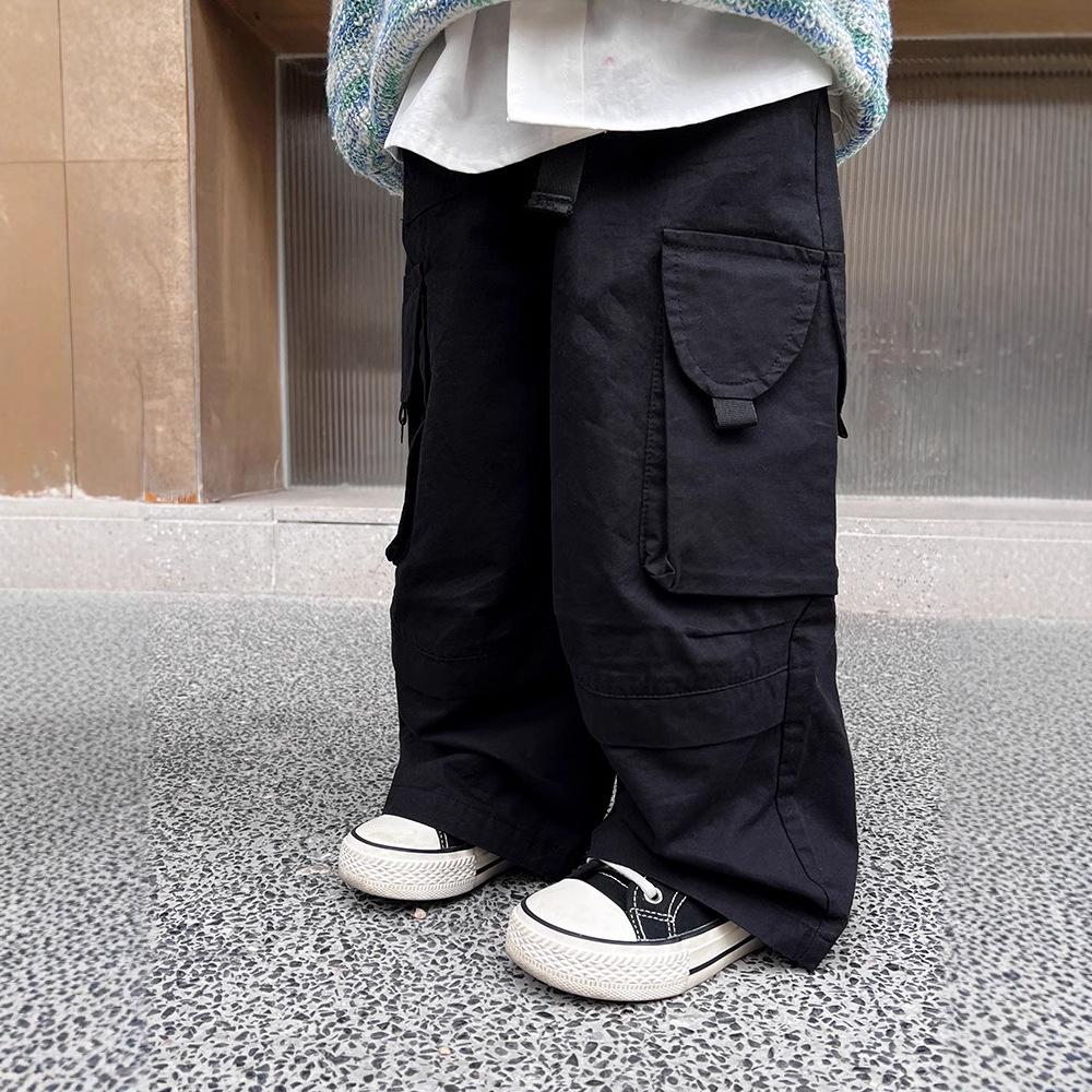 2025 Spring Baby Boys Korean Style Cargo Pants – Cool Casual Toddler Long Pants 100 cm чёрный
2025 Spring Baby Boys Korean Style Cargo Pants – Cool Casual Toddler Long Pants 100 cm чёрный
